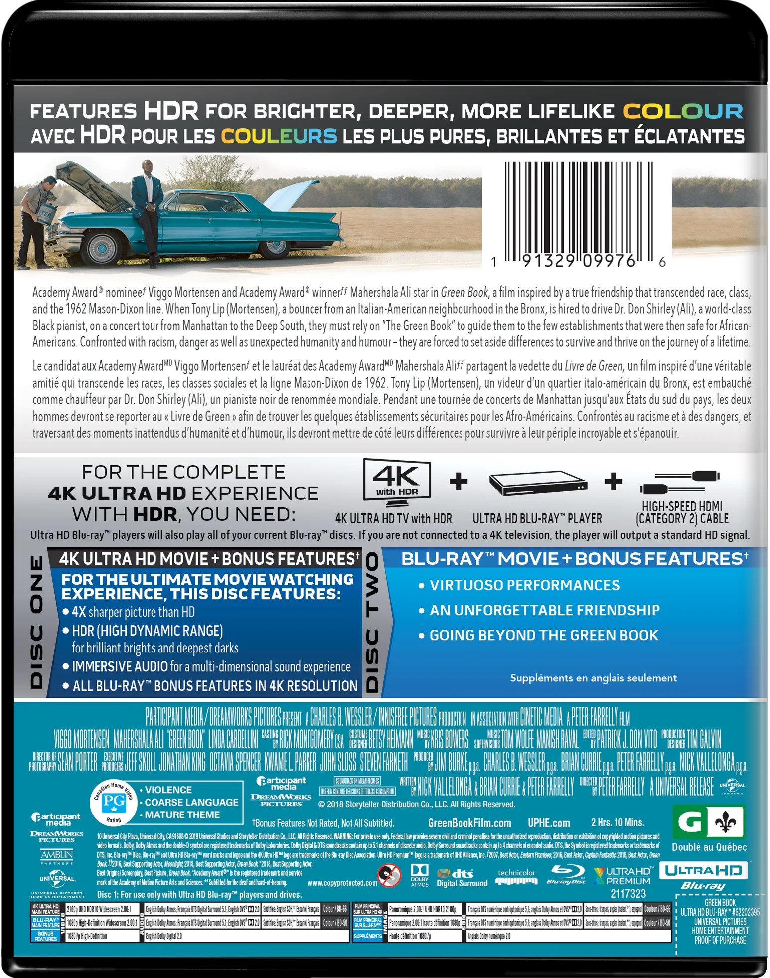 Green Book (4K Ultra HD + Blu-ray) [UHD] - Image 3