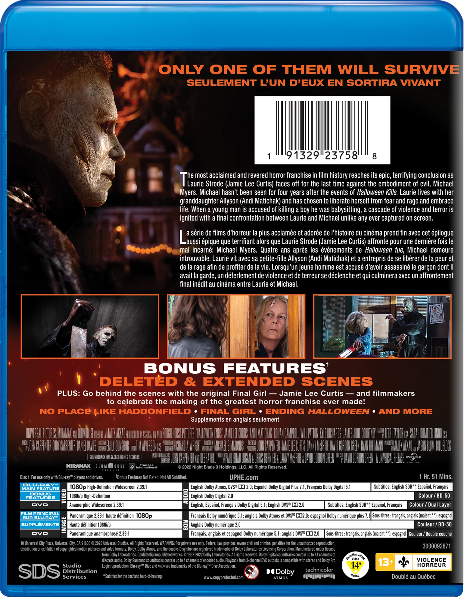 Halloween Ends (Blu-ray + DVD) [Blu-Ray] - Image 2