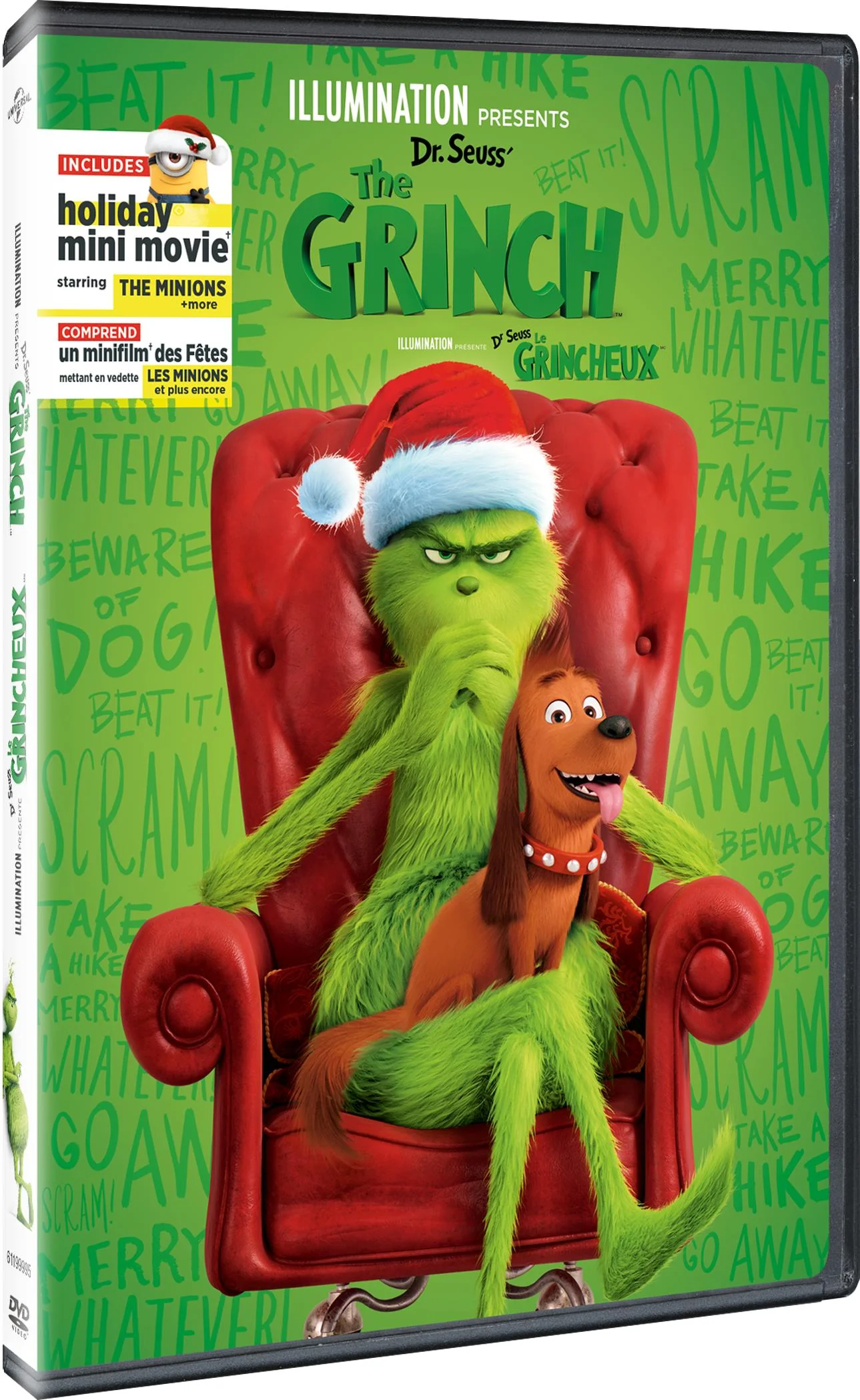 Illumination Presents: Dr. Seuss' The Grinch [DVD] - Image 2