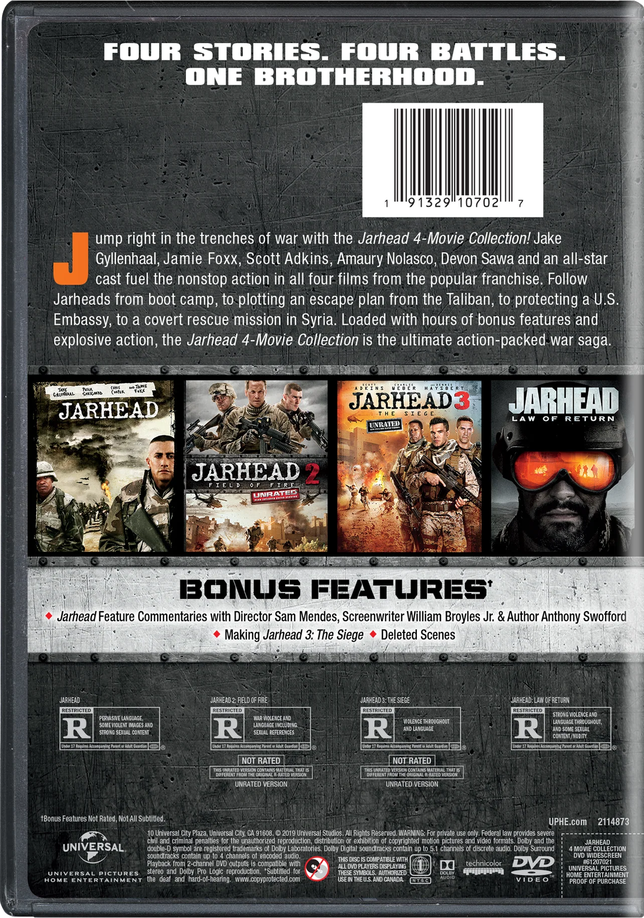 Jarhead 4-Movie Collection [Blu-Ray] - Image 3