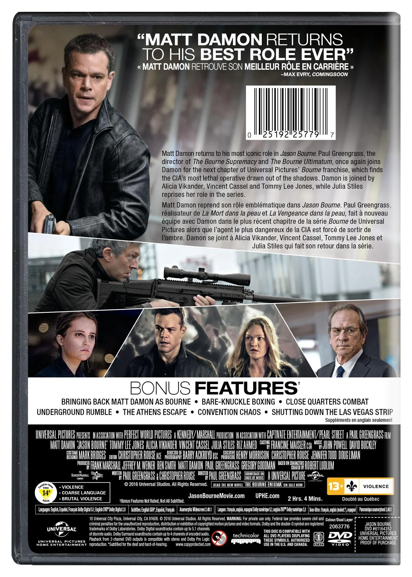 Jason Bourne [DVD] - Image 3