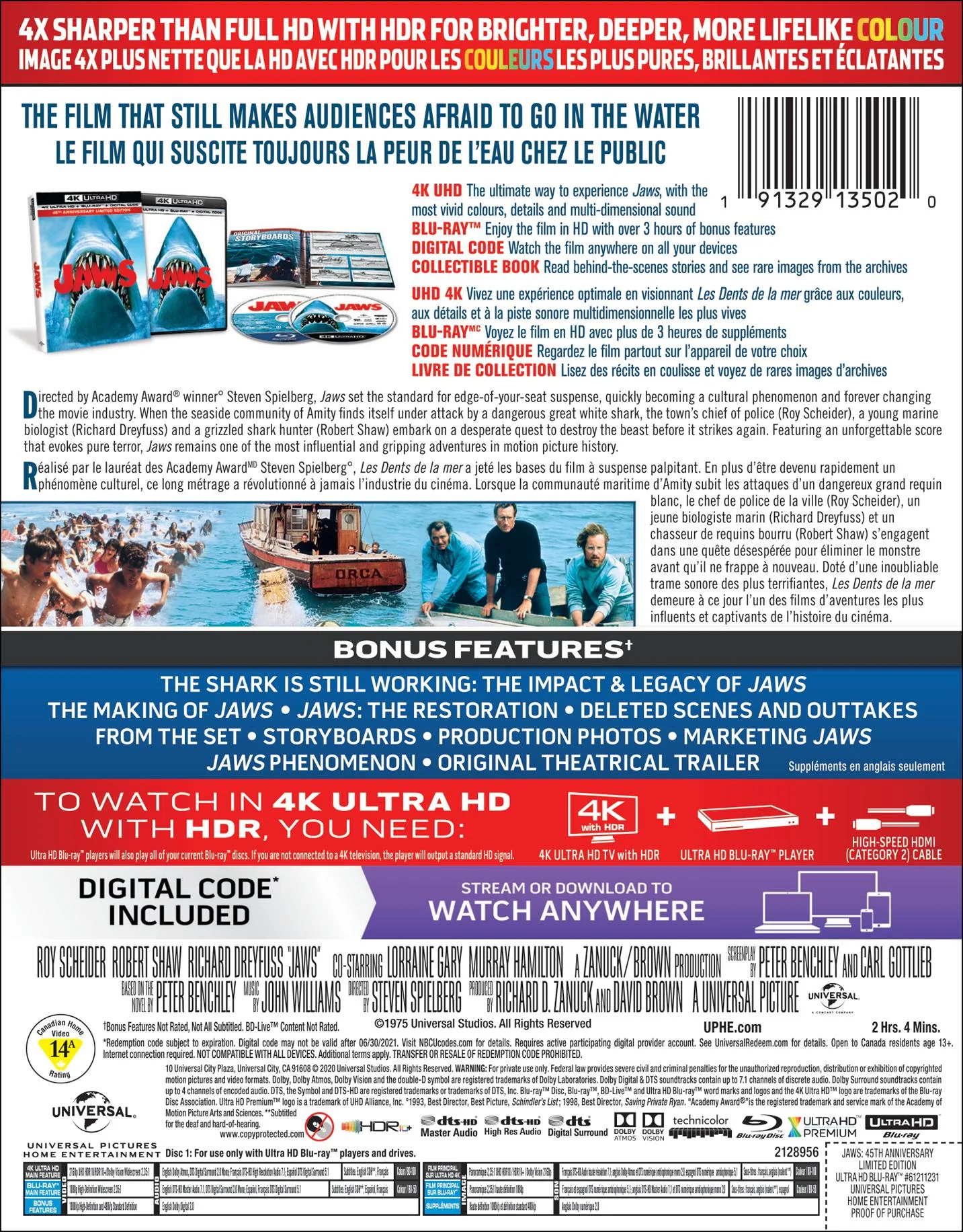Jaws (4K Ultra HD + Blu-ray) [UHD] - Image 3