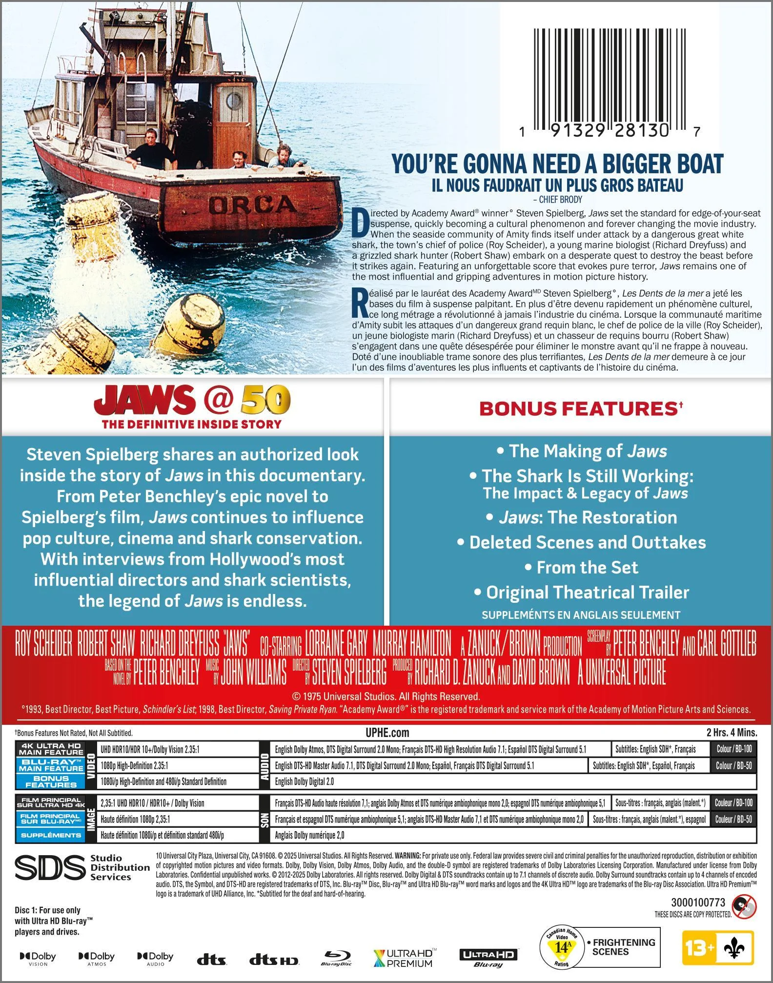 Jaws (4K Ultra HD + Blu-ray) [UHD] - Image 3