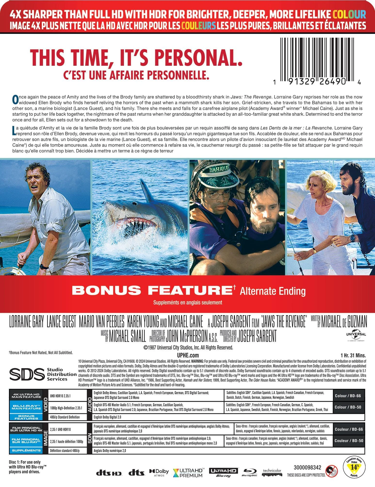 Jaws: The Revenge (4K Ultra HD + Blu-ray) [UHD] - Image 3