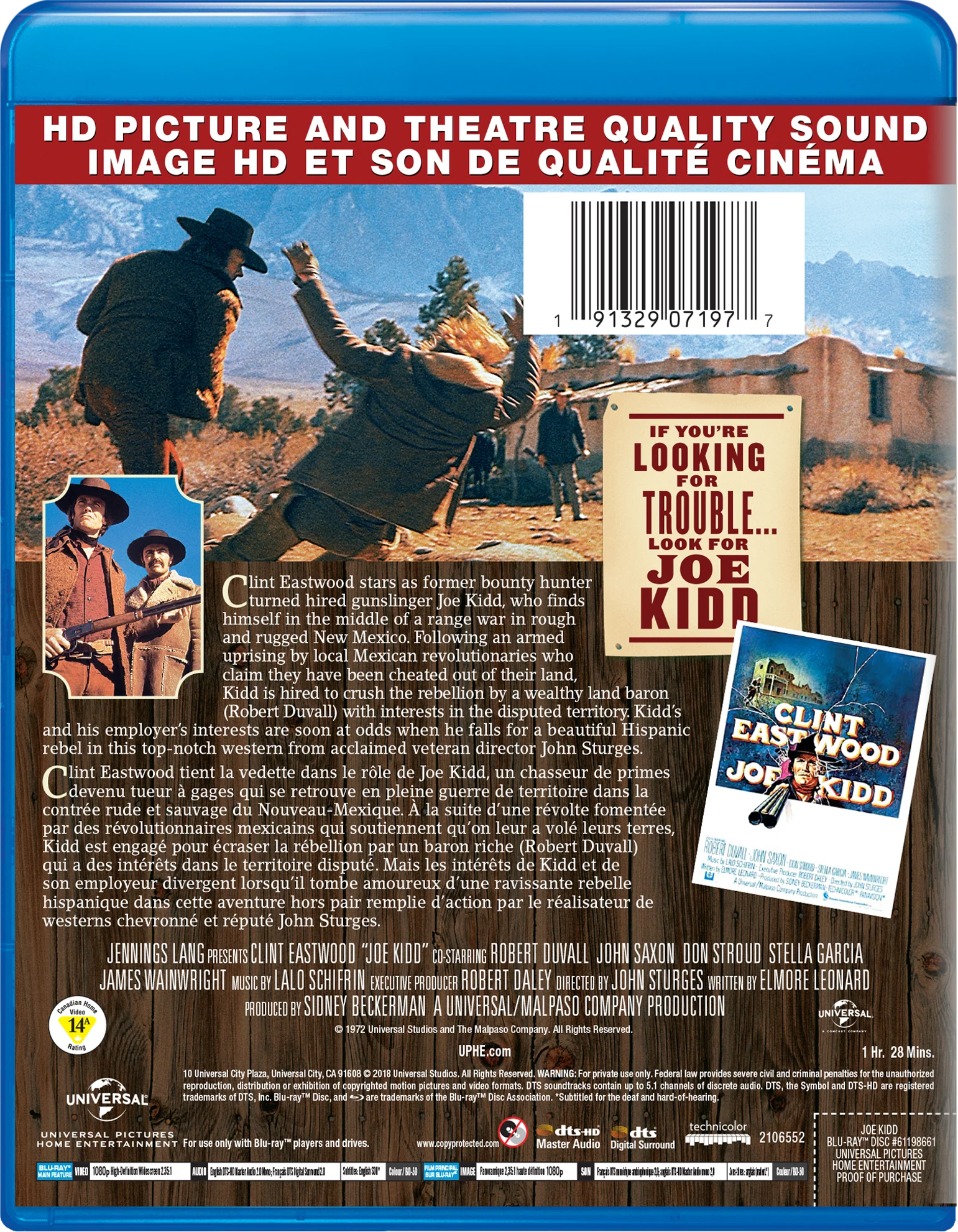 Joe Kidd [DVD] - Image 3