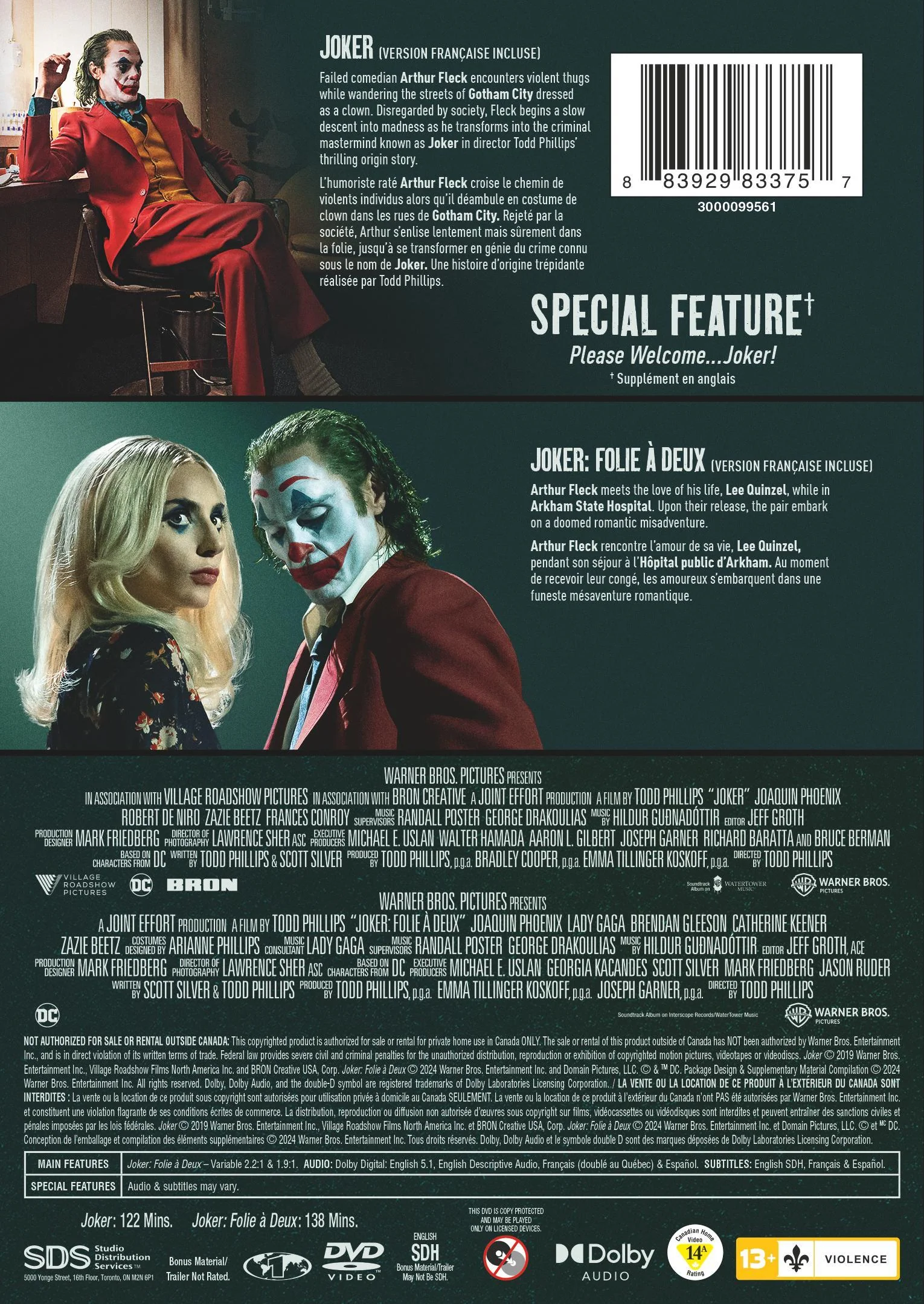 Joker 2-Film Collection [DVD] - Image 3
