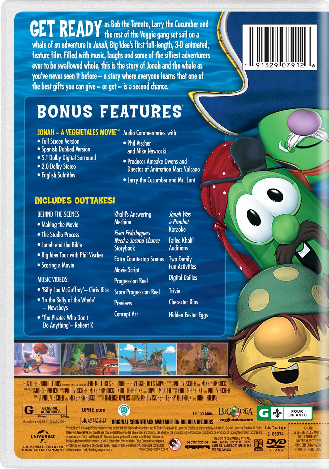 Jonah: A VeggieTales Movie [DVD] - Image 3