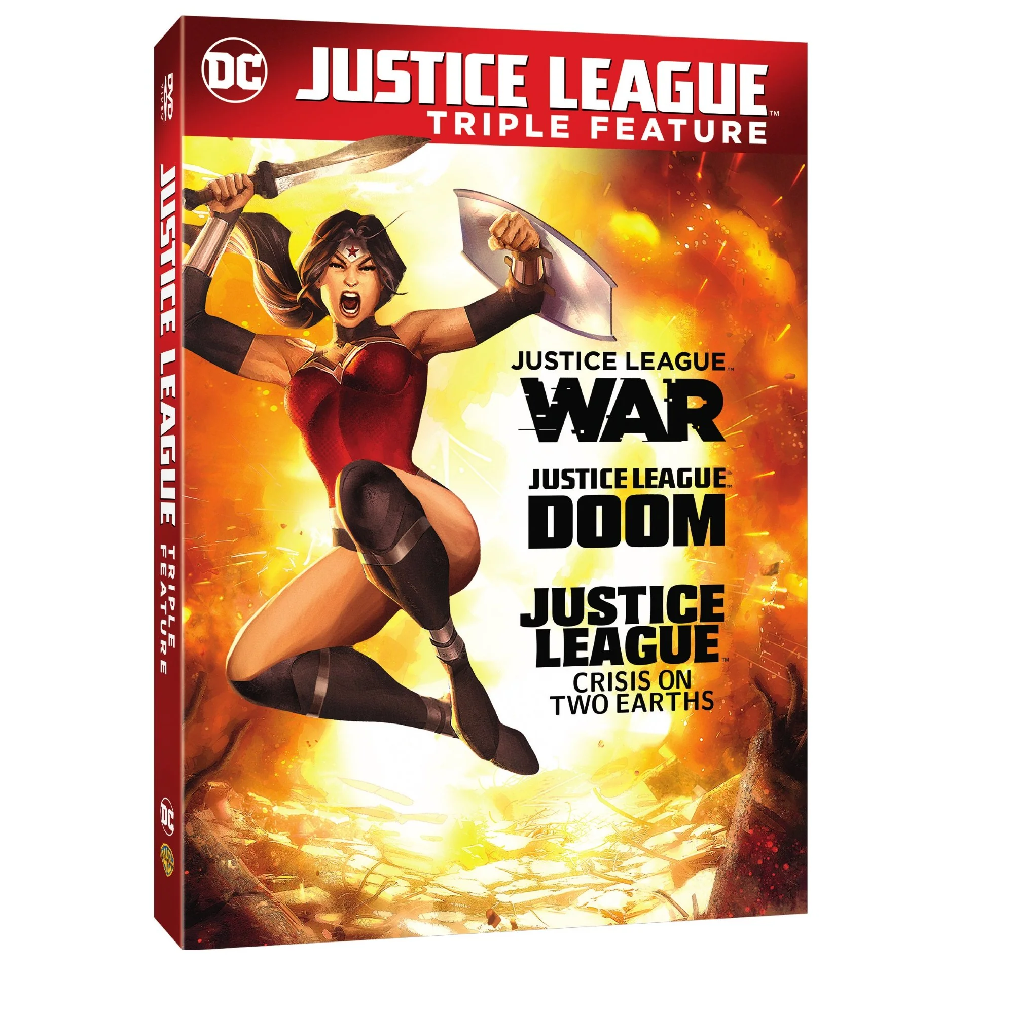 Justice League: War / Doom / Crisis on 2 Earths [DVD] - Image 2