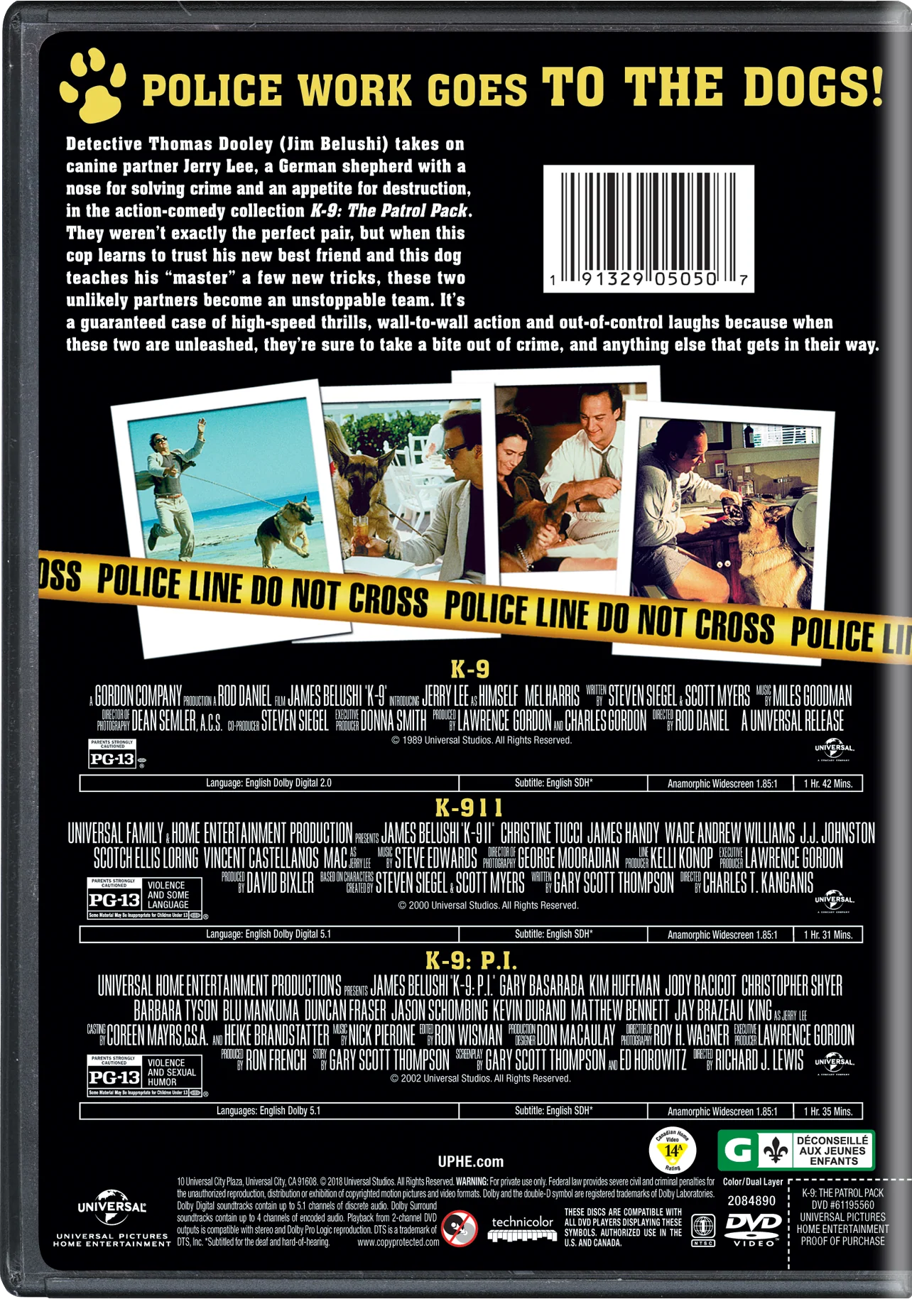 K-9: The Patrol Pack [DVD] - Image 3
