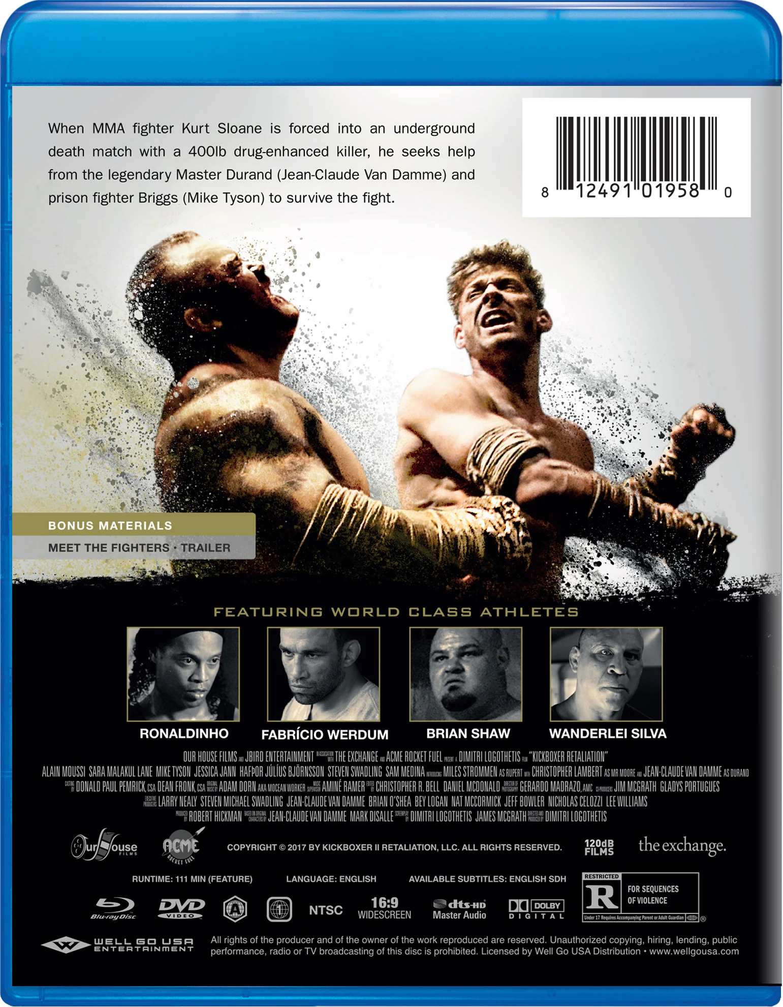 Kickboxer: Retaliation (with DVD) [Blu-ray] - Image 3