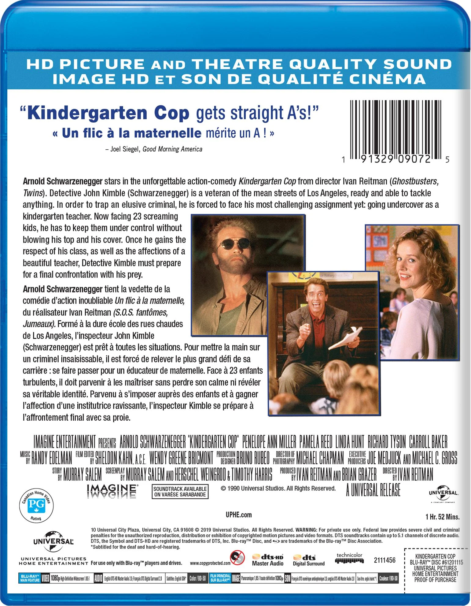 Kindergarten Cop [Blu-Ray] - Image 3