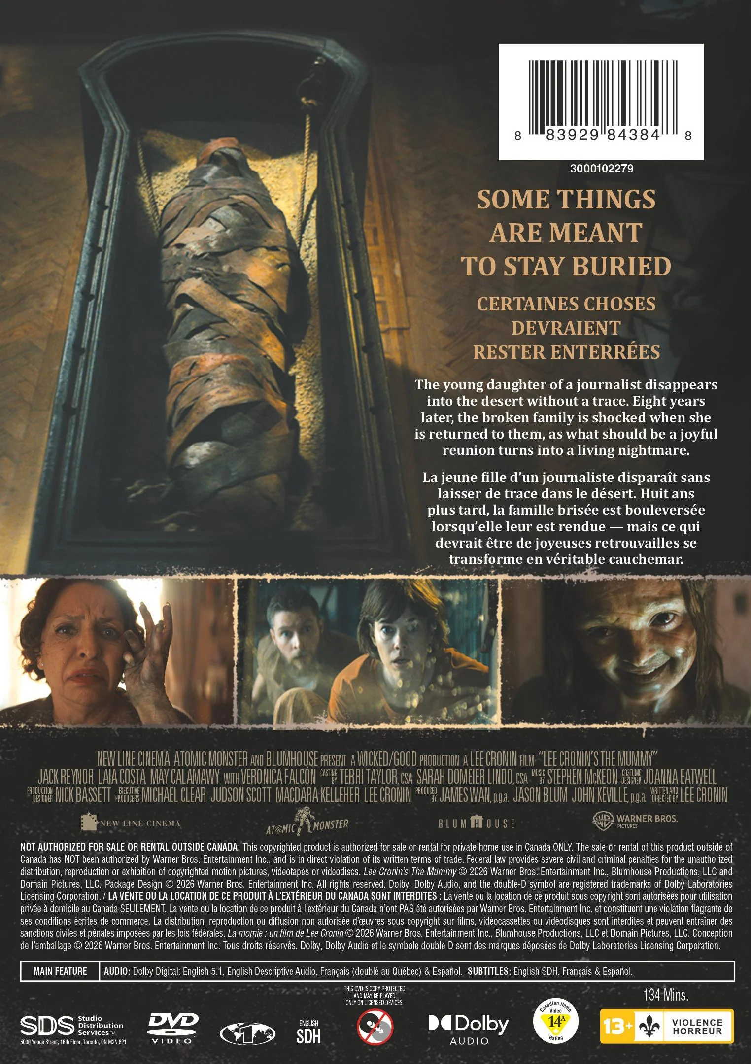 Lee Cronin's The Mummy [DVD] - Image 3
