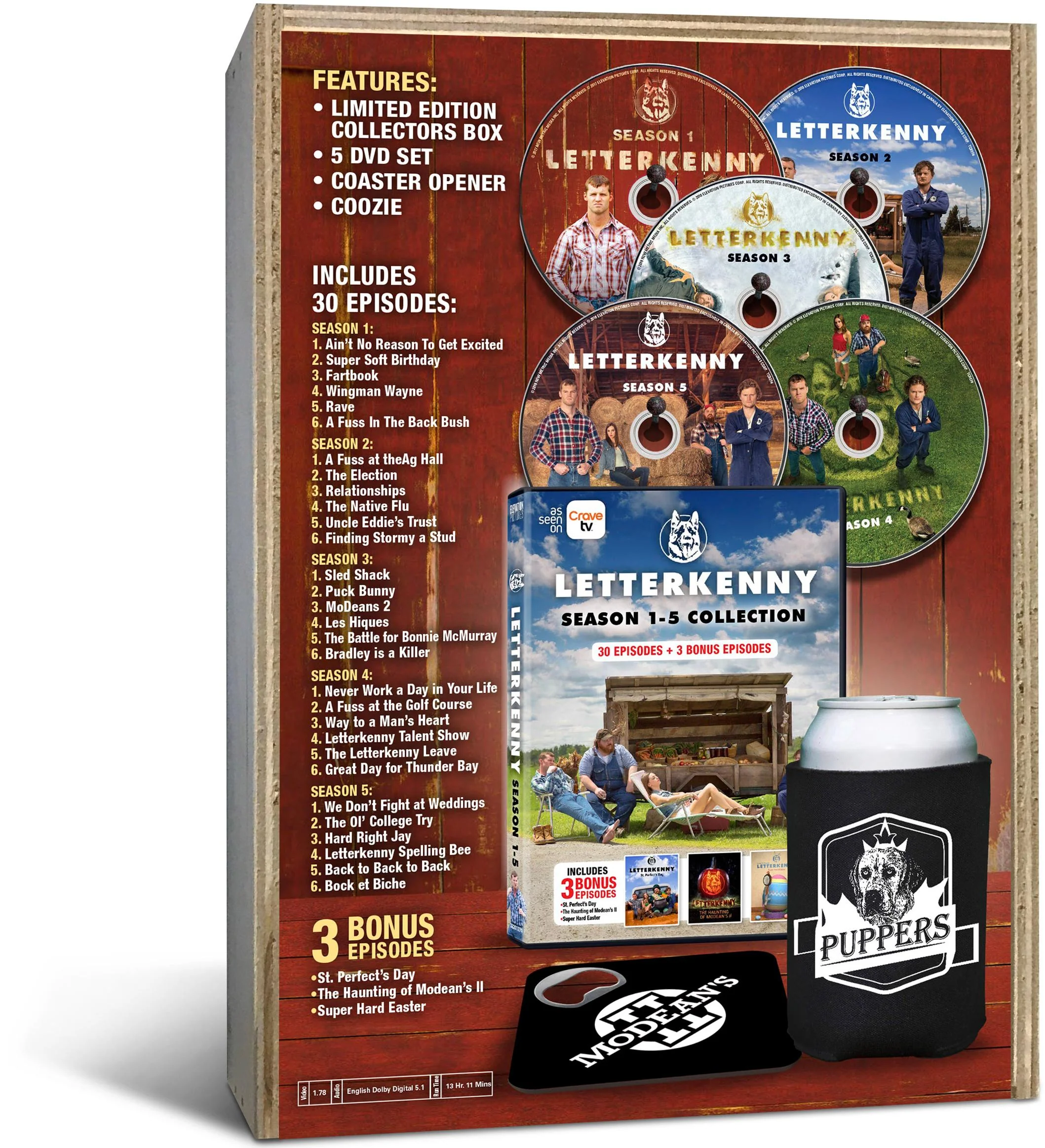 Letterkenny: Season 1-5 Collection - Collector's Edition [DVD] - Image 2