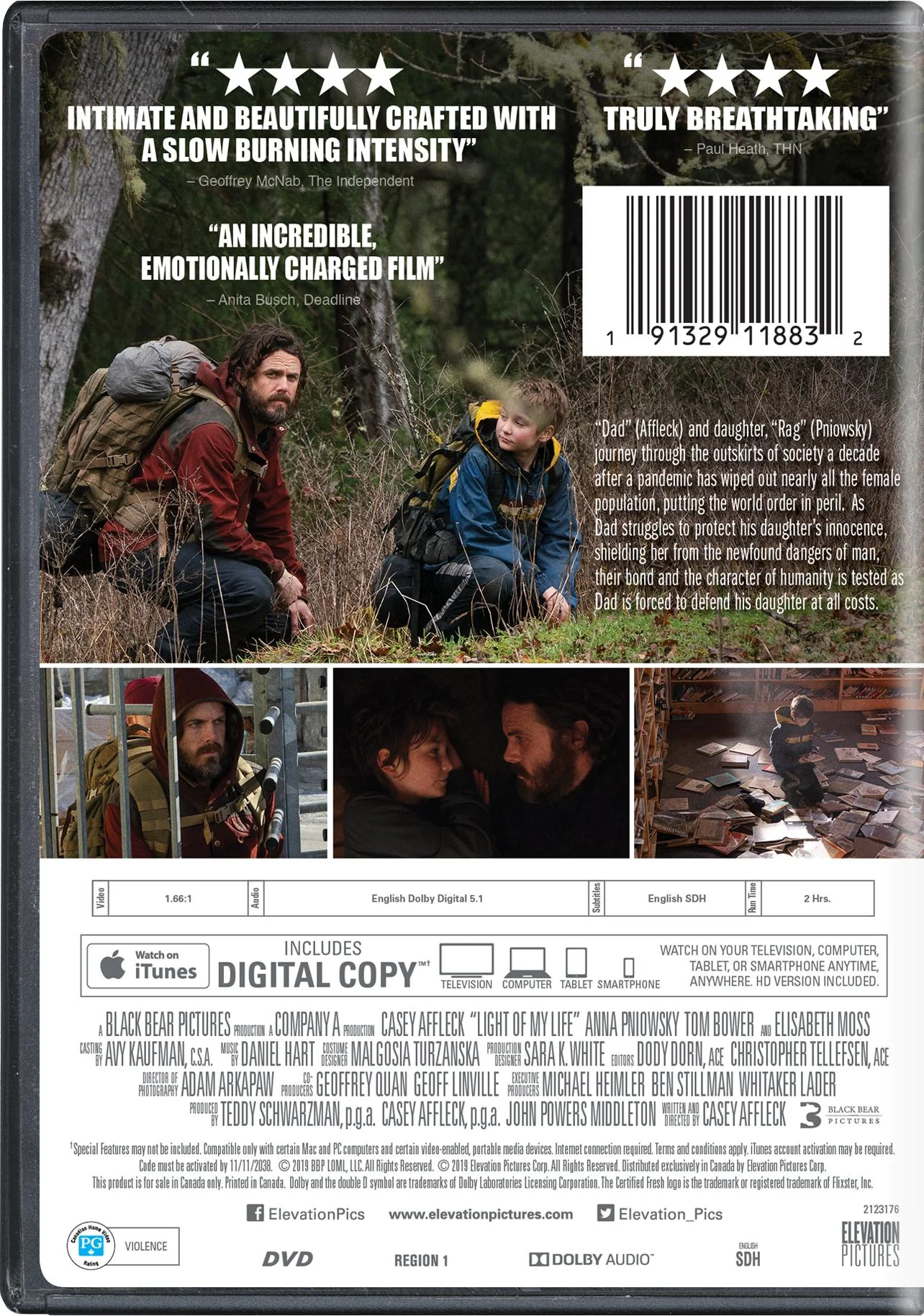 Light of My Life - DVD + Digital [DVD] - Image 3