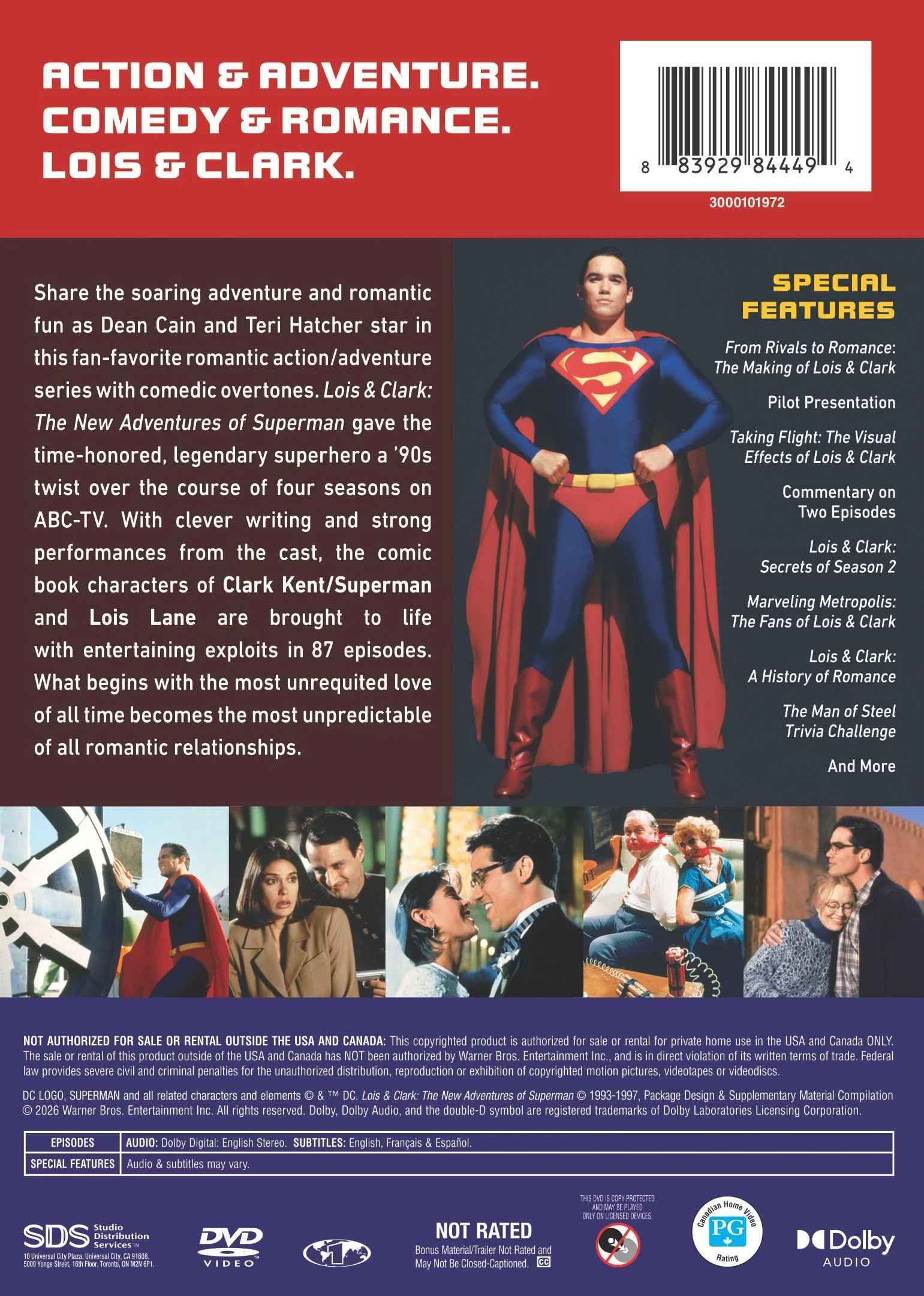 Lois & Clark: The New Adventures of Superman The Complete Series [DVD] - Image 3