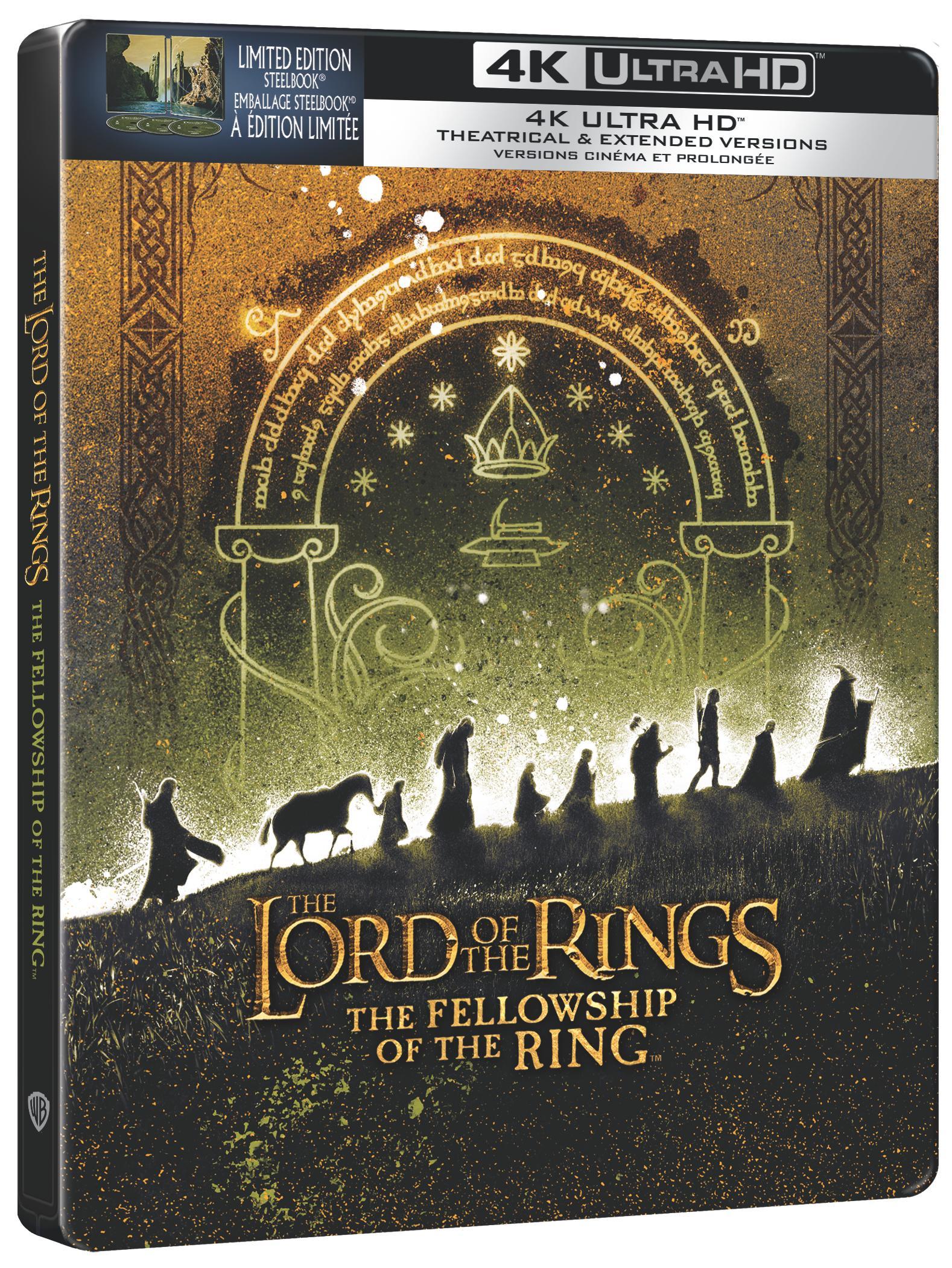 The Lord of the Rings: The Fellowship of Ring (Extended & Theatrical) - Steelbook [UHD] - Image 3