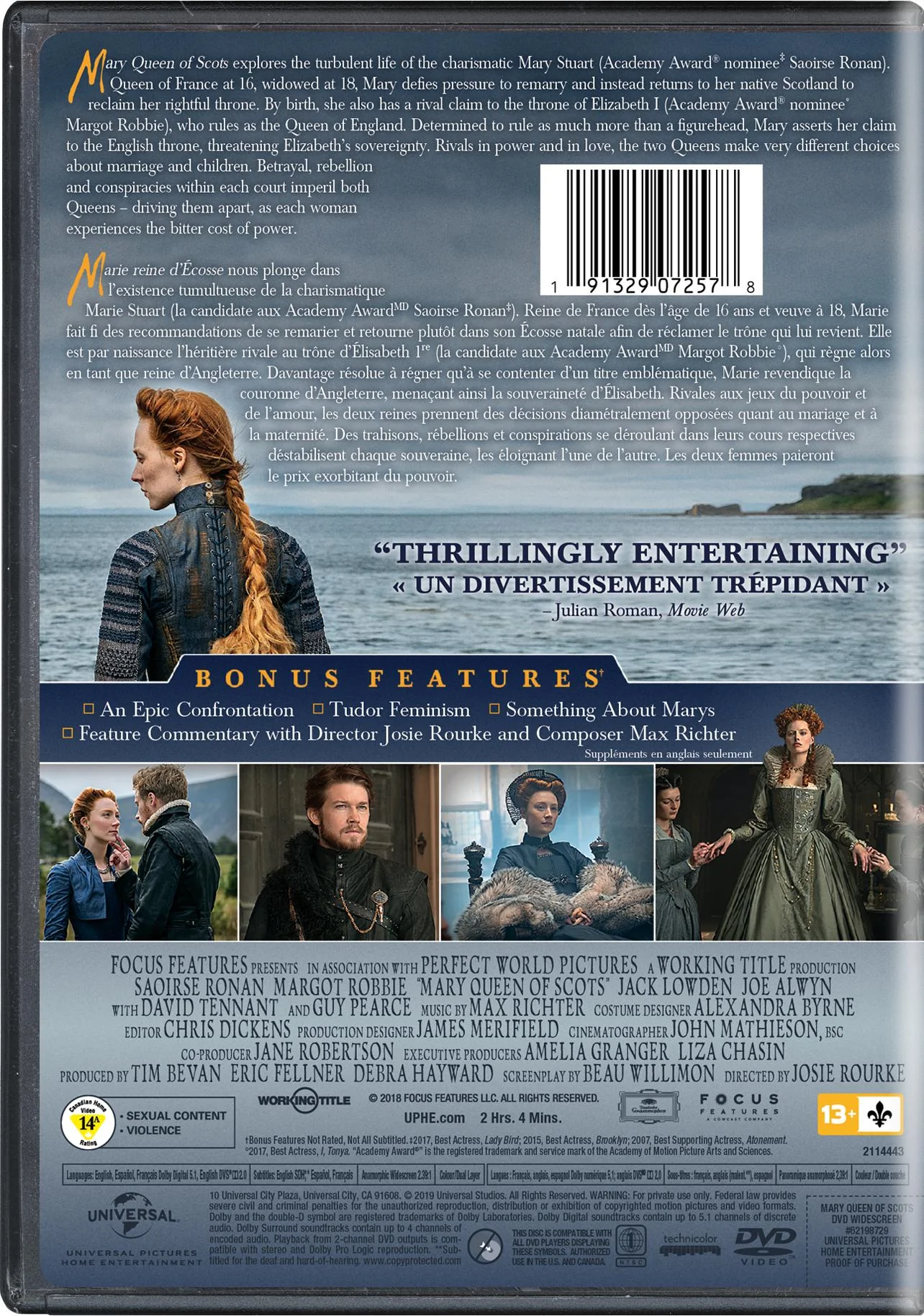 Mary Queen of Scots [DVD] - Image 3