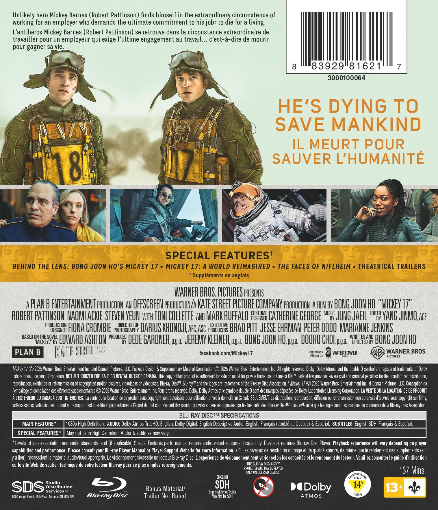 Mickey 17 [Blu-ray] - Image 3