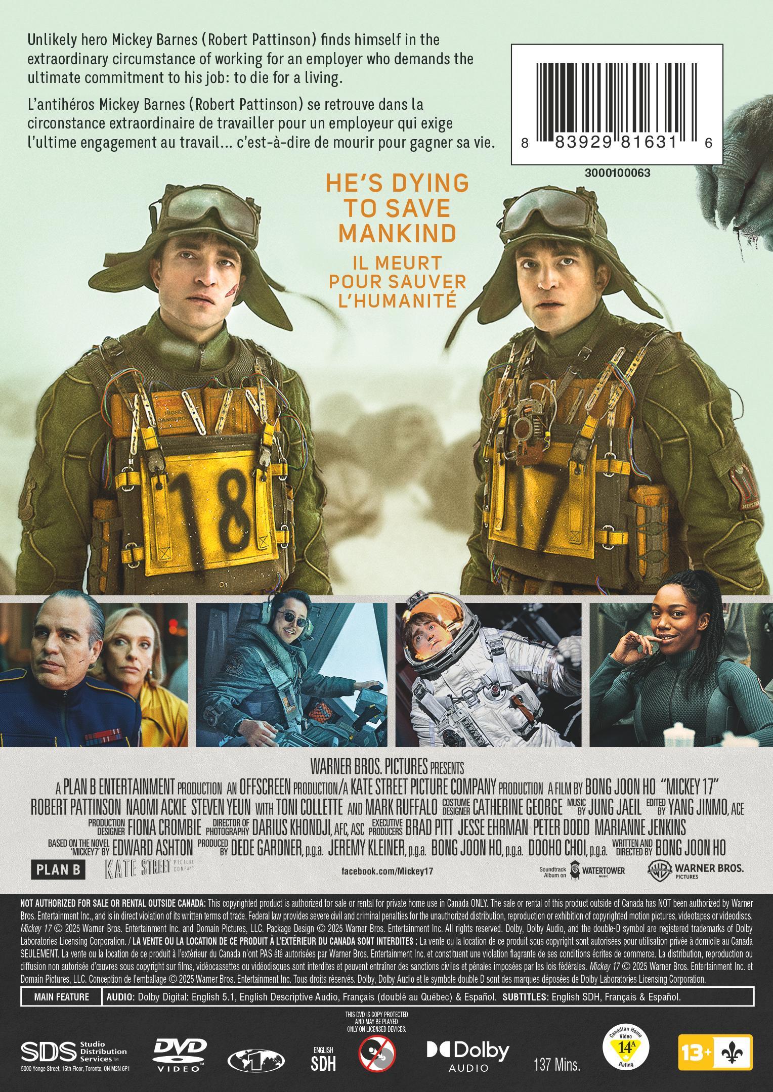 Mickey 17 [DVD] - Image 3