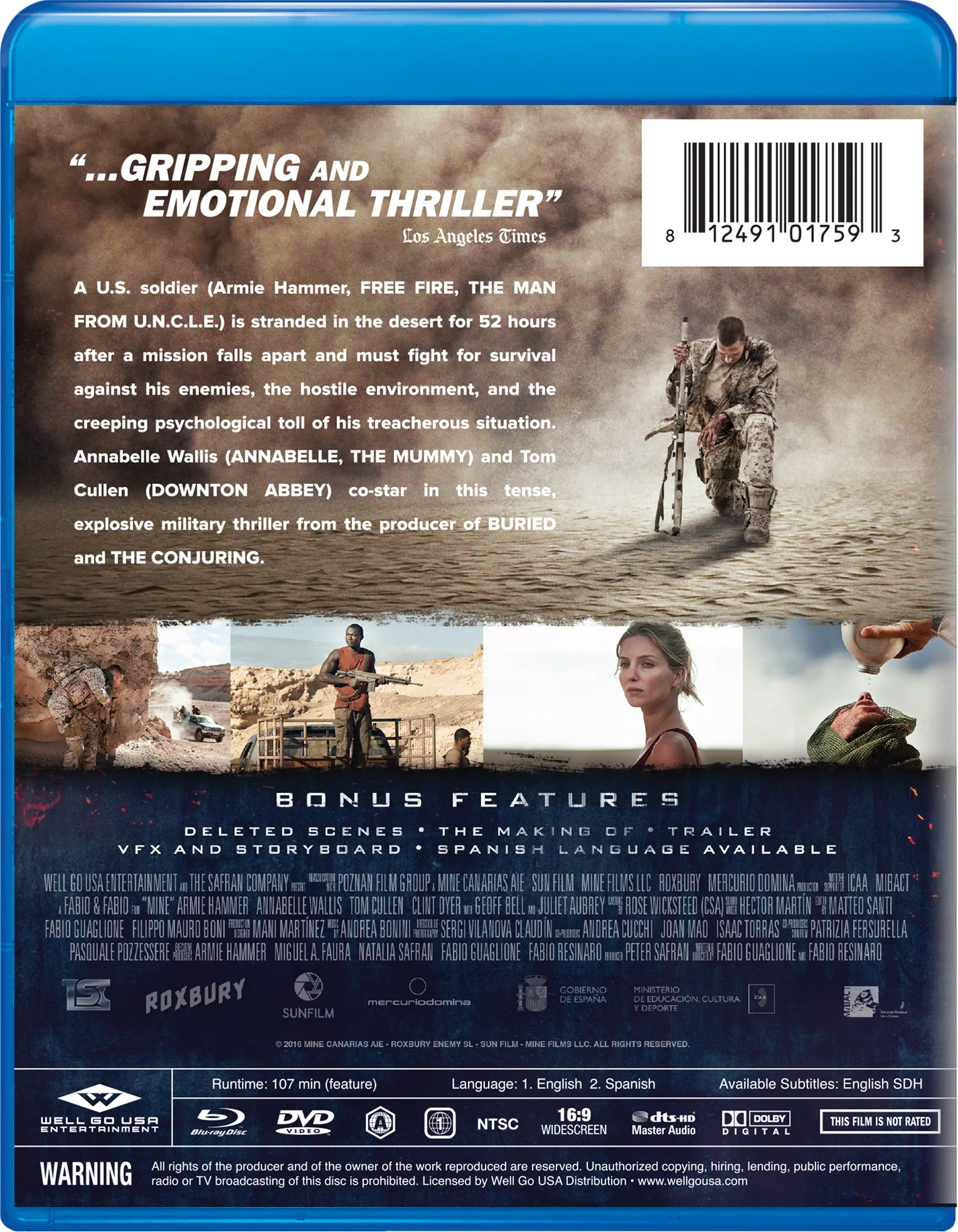 Mine (with DVD) [Blu-ray] - Image 2
