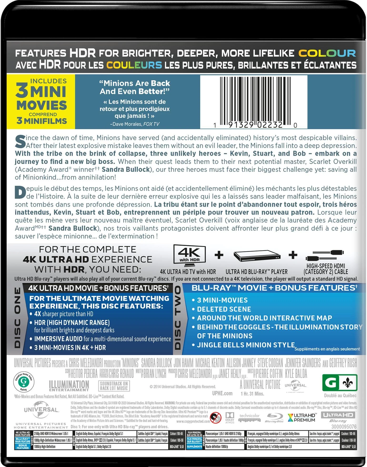 Minions (4K Ultra HD + Blu-ray) [UHD] - Image 3