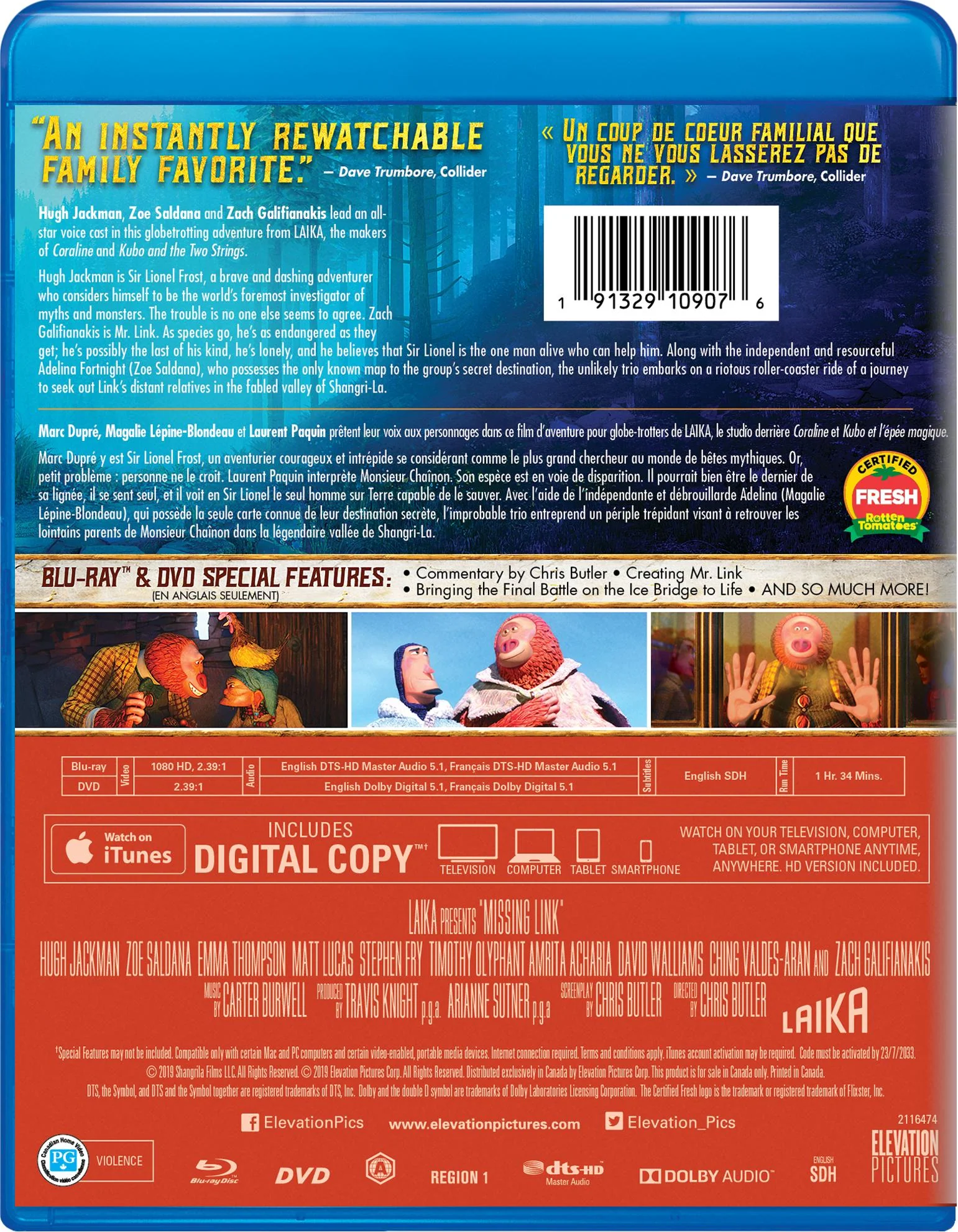 Missing Link [Blu-Ray] - Image 3