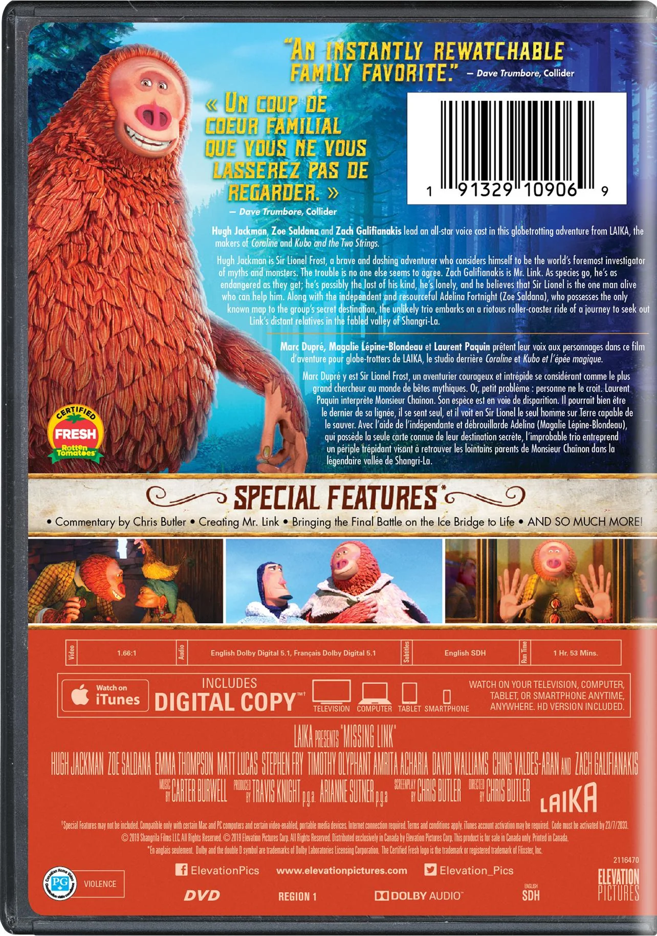 Missing Link [DVD] - Image 3