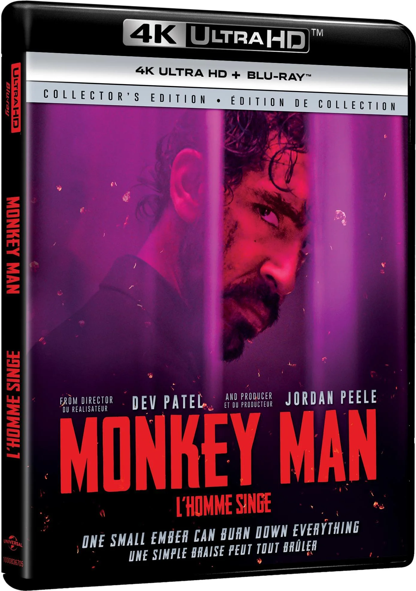 Monkey Man (4K Ultra HD + Blu-ray) [UHD] - Image 2
