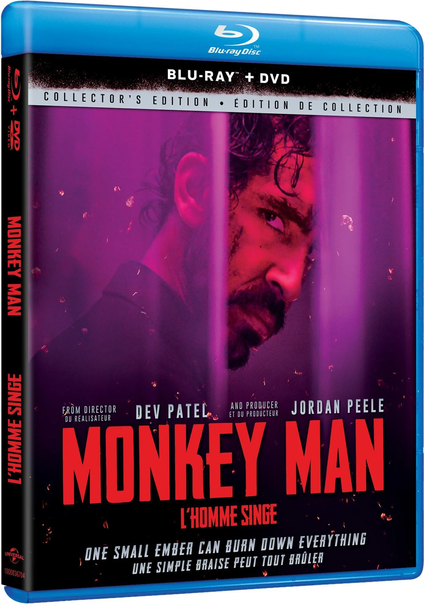 Monkey Man (Blu-ray + DVD) [Blu-Ray] - Image 2