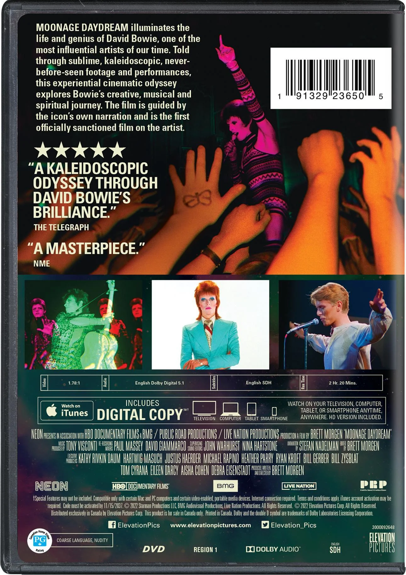 Moonage Daydream [DVD] - Image 3