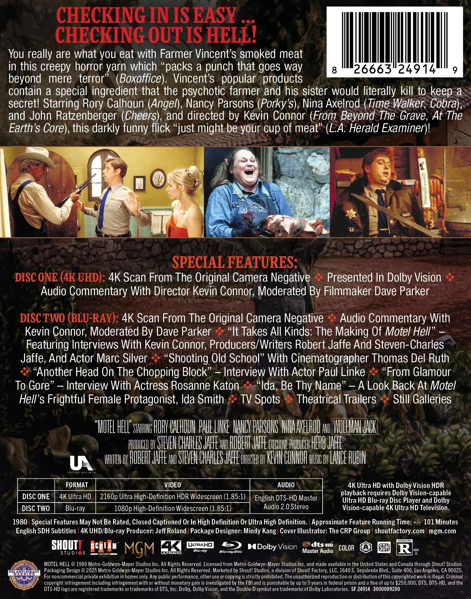 Motel Hell - Limited Edition Steelbook [UHD] - Image 3