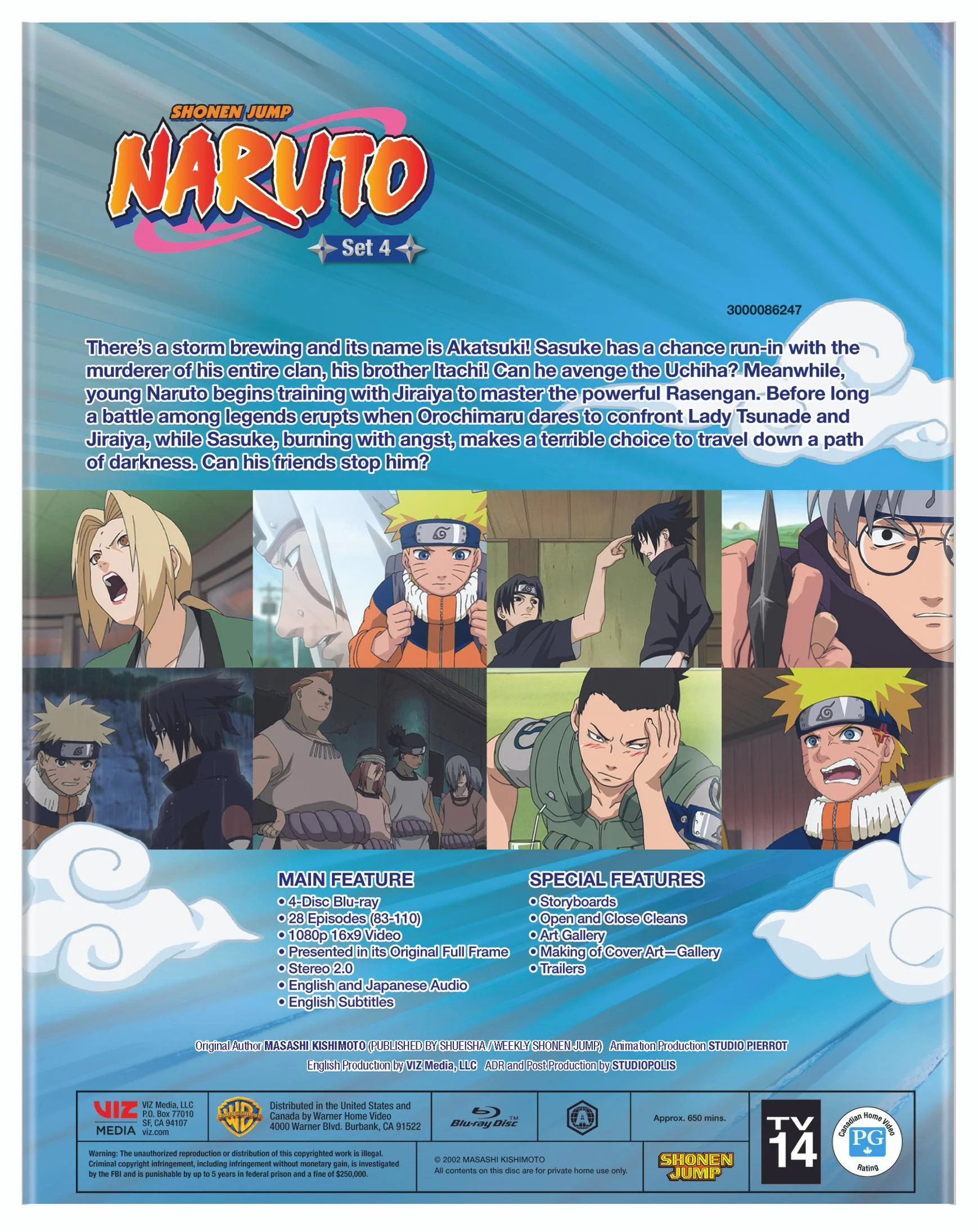 Naruto - Set 4 (Box Set) [Blu-ray] - Image 3