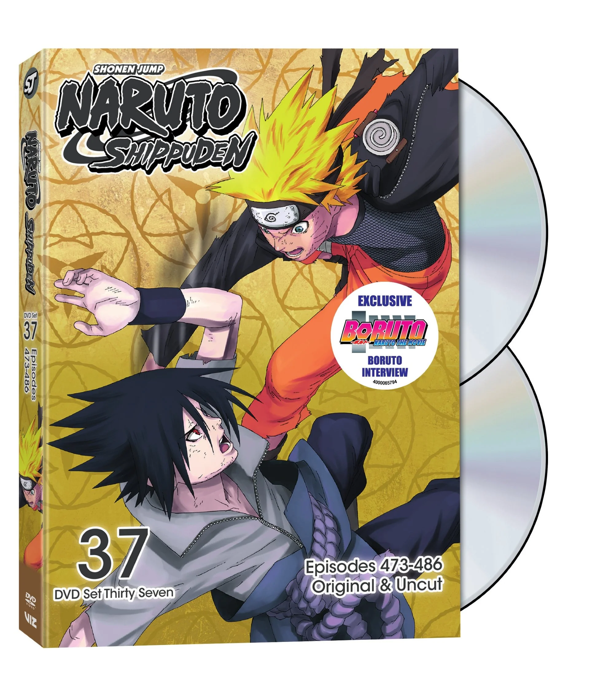 Naruto Shippuden Uncut DVD Set 37 [DVD] - Image 2