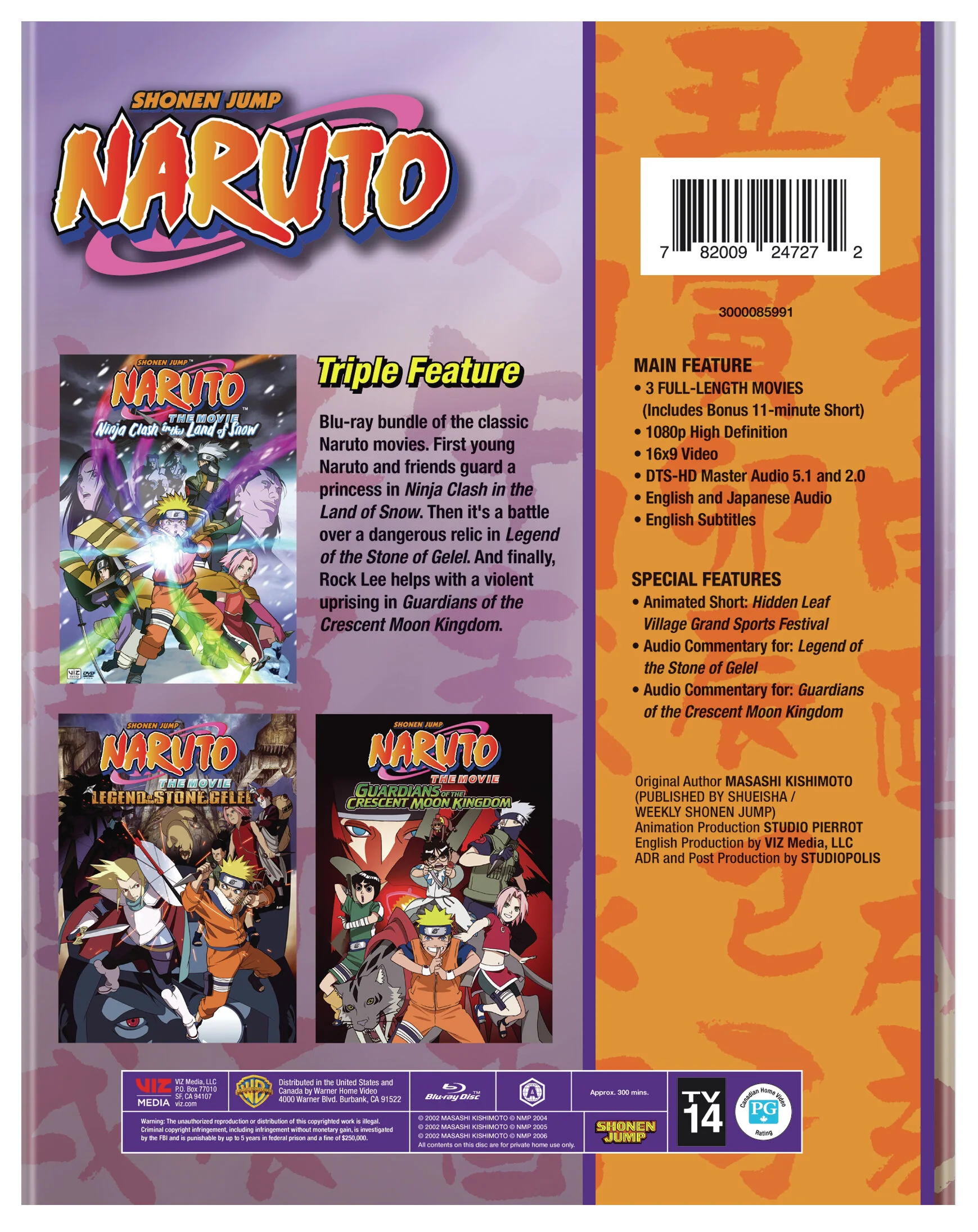 Naruto Triple Feature [Blu-Ray] - Image 3