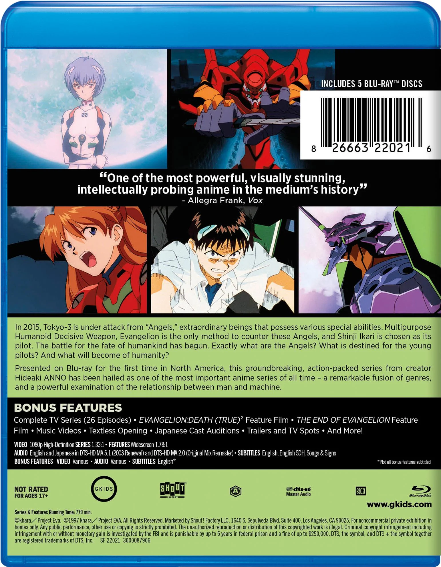 Neon Genesis Evangelion: The Complete Series [Blu-Ray] - Image 3