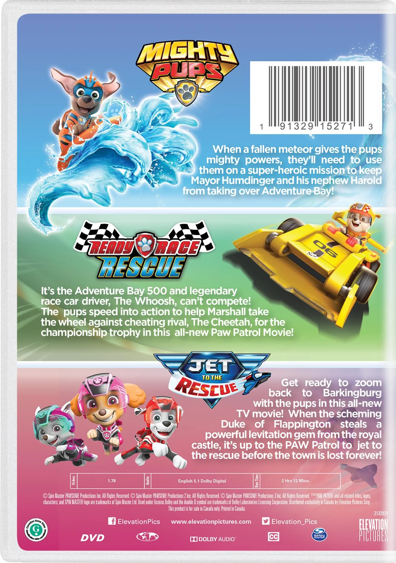 PAW Patrol: 3-Movie Collection [DVD] - Image 3