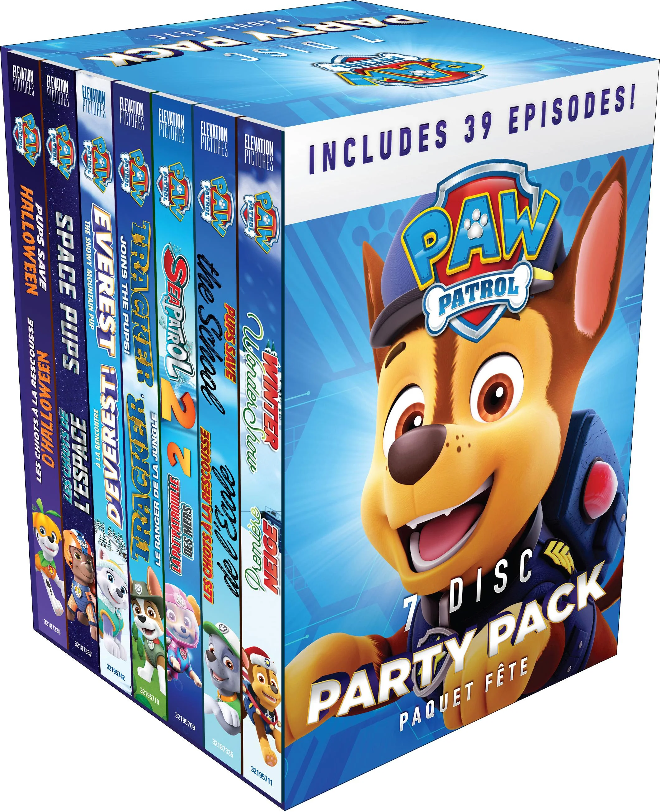 PAW Patrol: 7-Disc Party Pack [DVD] - Image 2