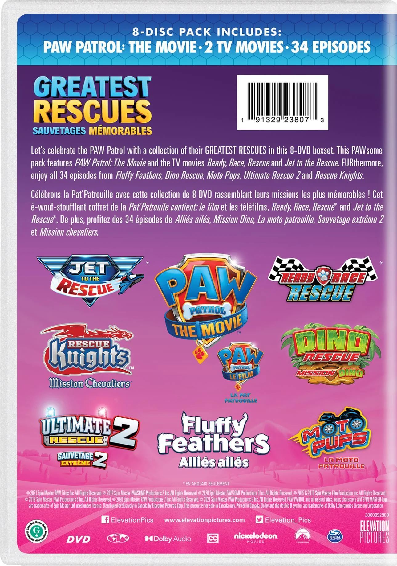 PAW Patrol: Greatest Rescues Pack [DVD] - Image 3