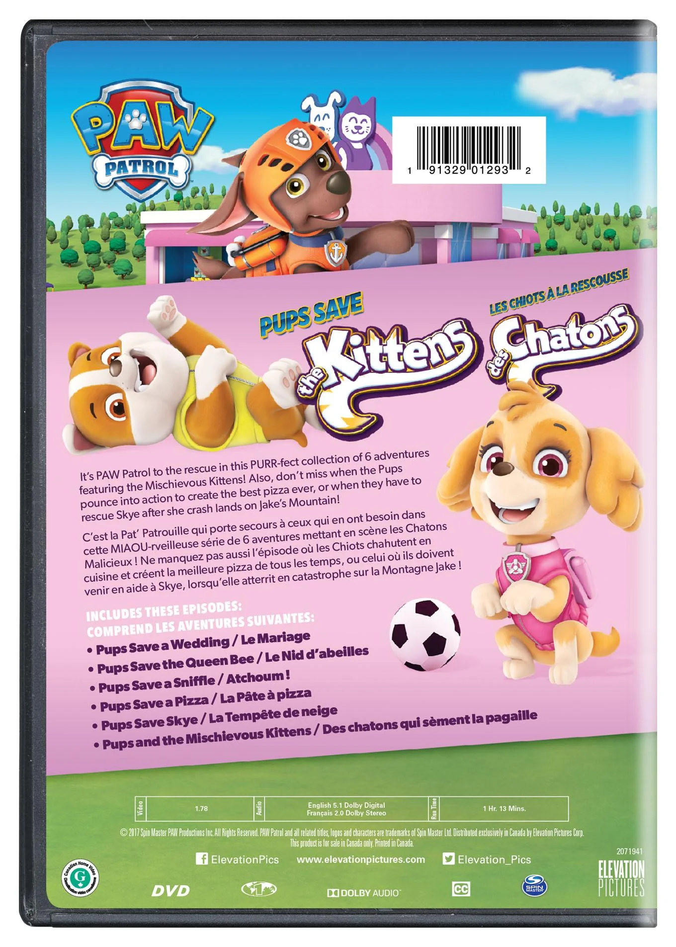 PAW Patrol: Pups Save the Kittens [DVD] - Image 3