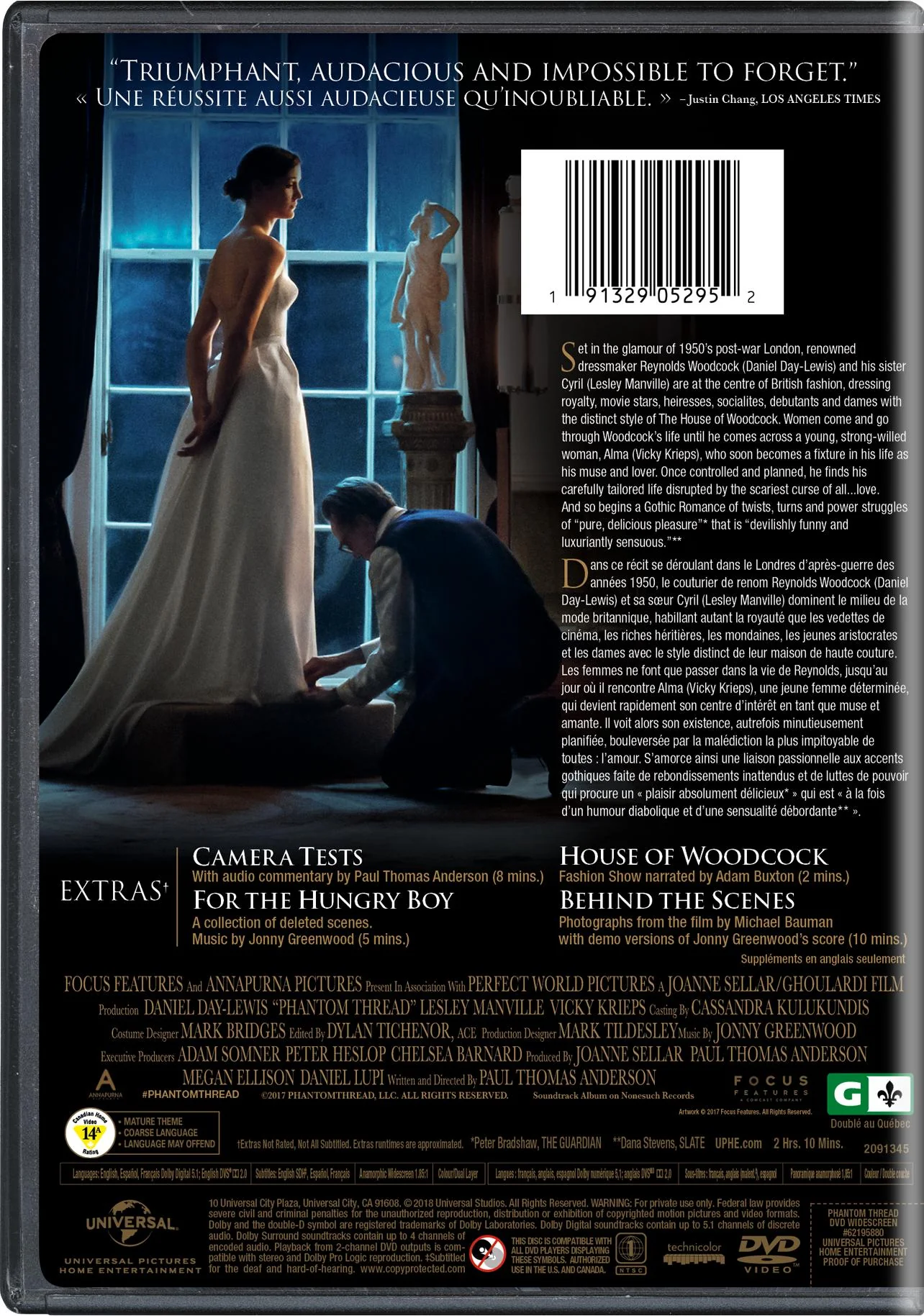 Phantom Thread [DVD] - Image 3