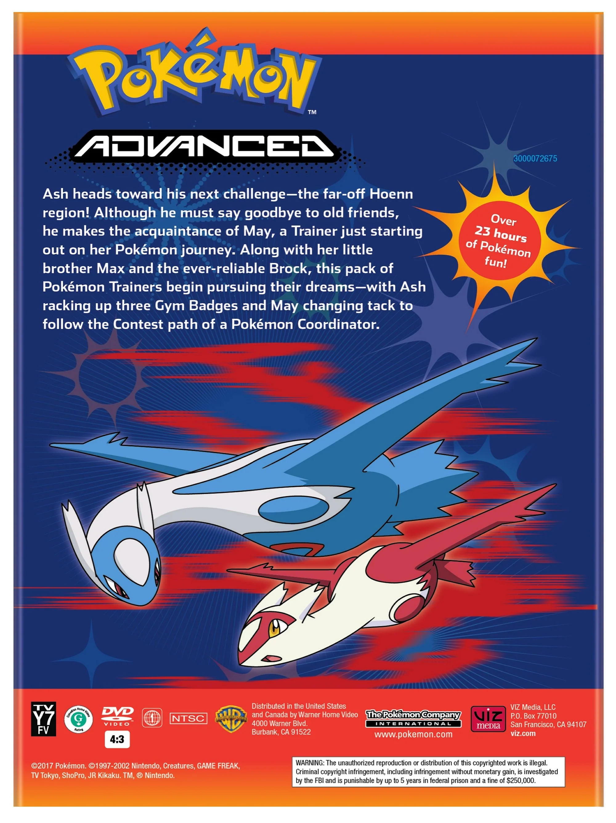 Pokémon: Advanced - The Complete Collection (Box Set) [DVD] - Image 3