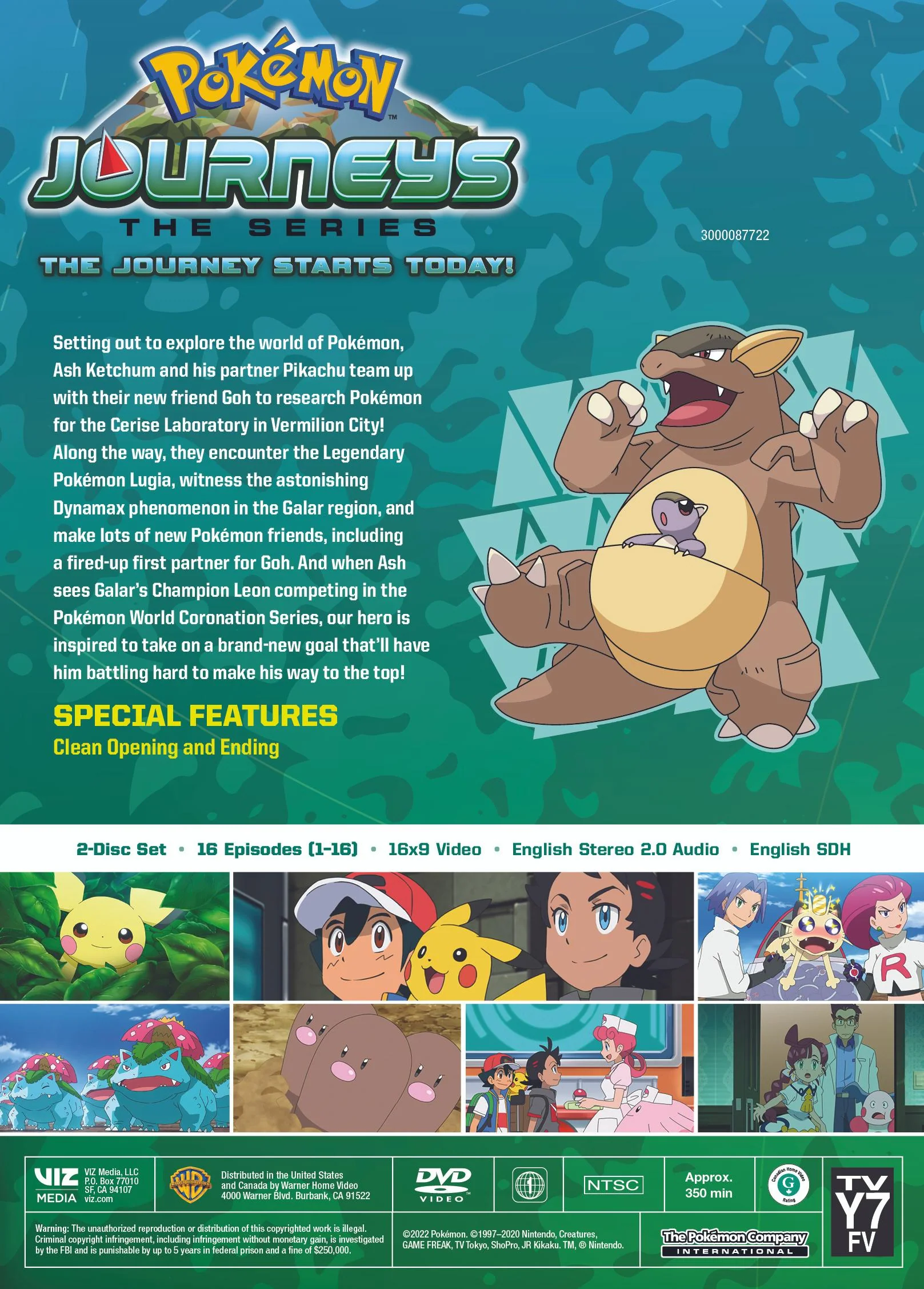 Pokémon Journeys: Season 23 - The Journey Starts Today! [DVD] - Image 3