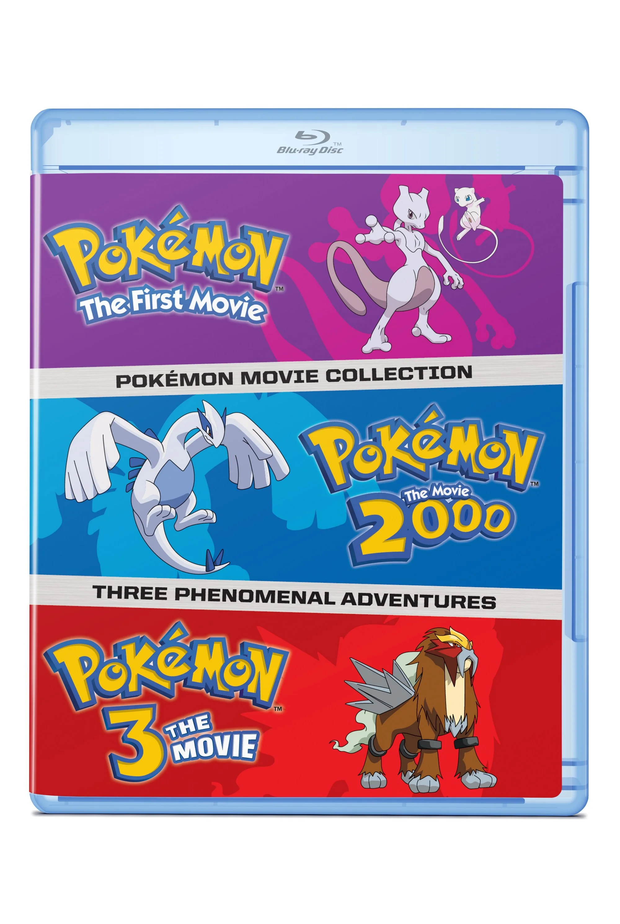 Pokémon - The First Movie/Pokemon - The Movie 2000/Pokémon 3 [Blu-ray]