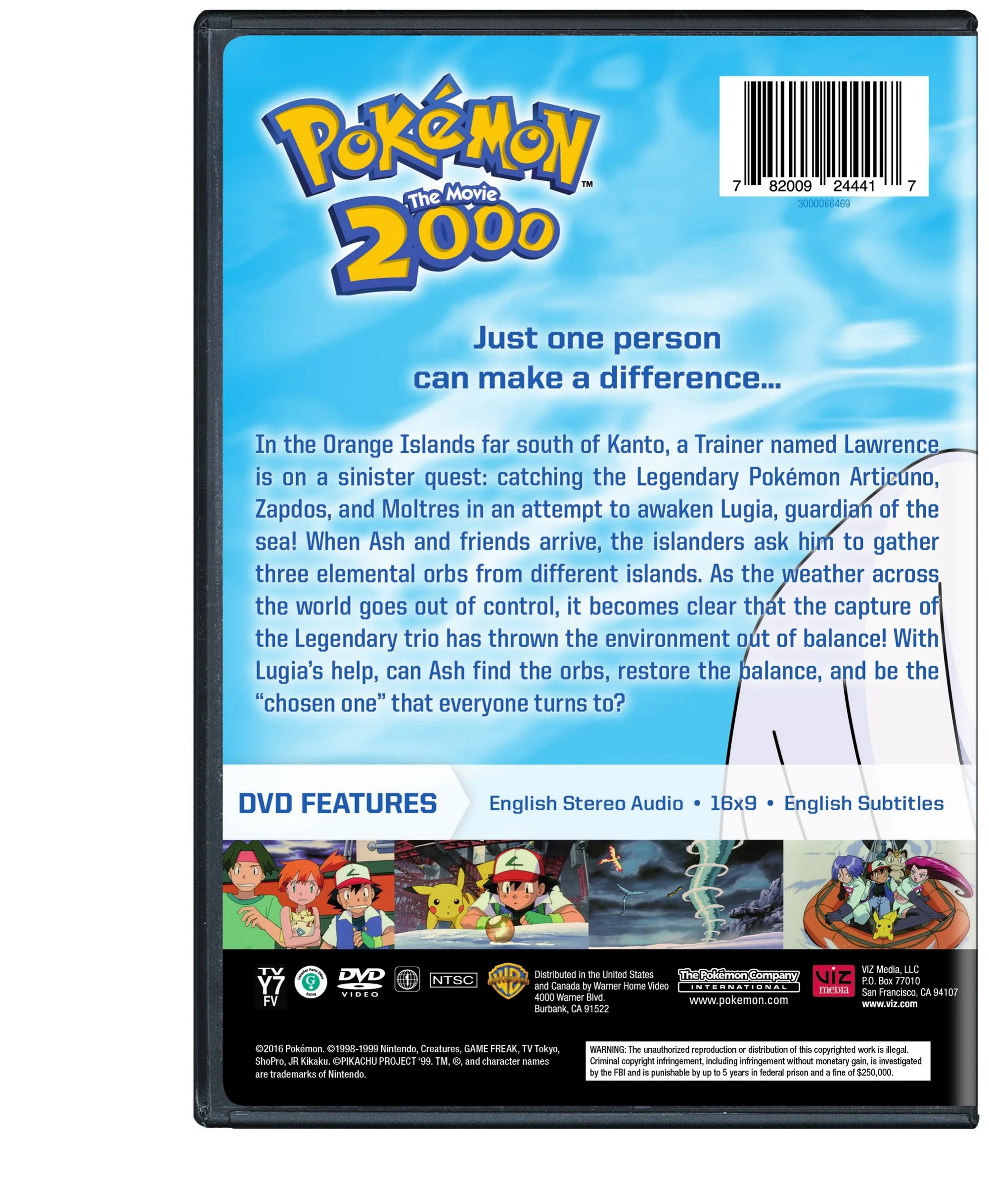 Pokemon The Movie 2: The Power of One [DVD] - Image 3