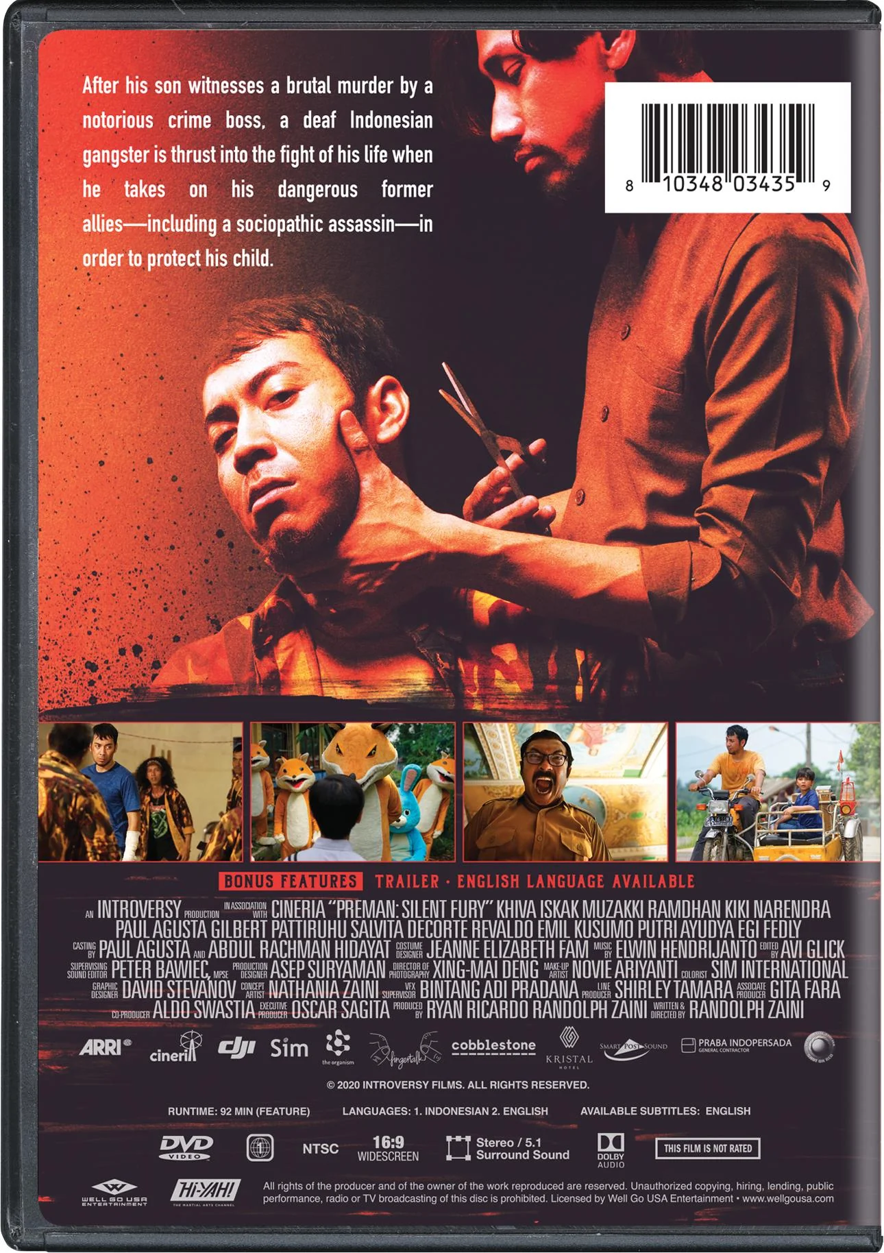 Preman: Silent Fury [DVD] - Image 3