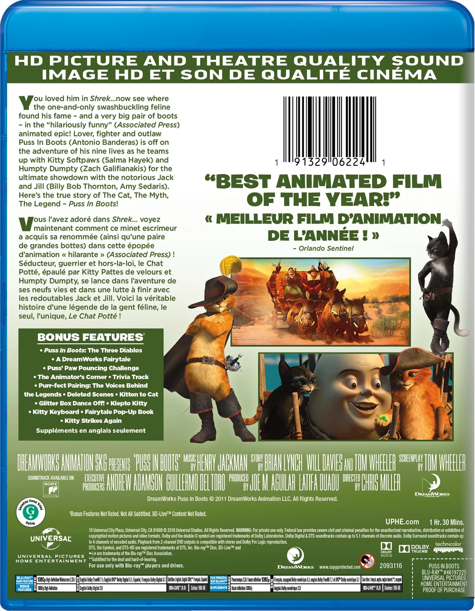 Puss in Boots [Blu-Ray] - Image 3