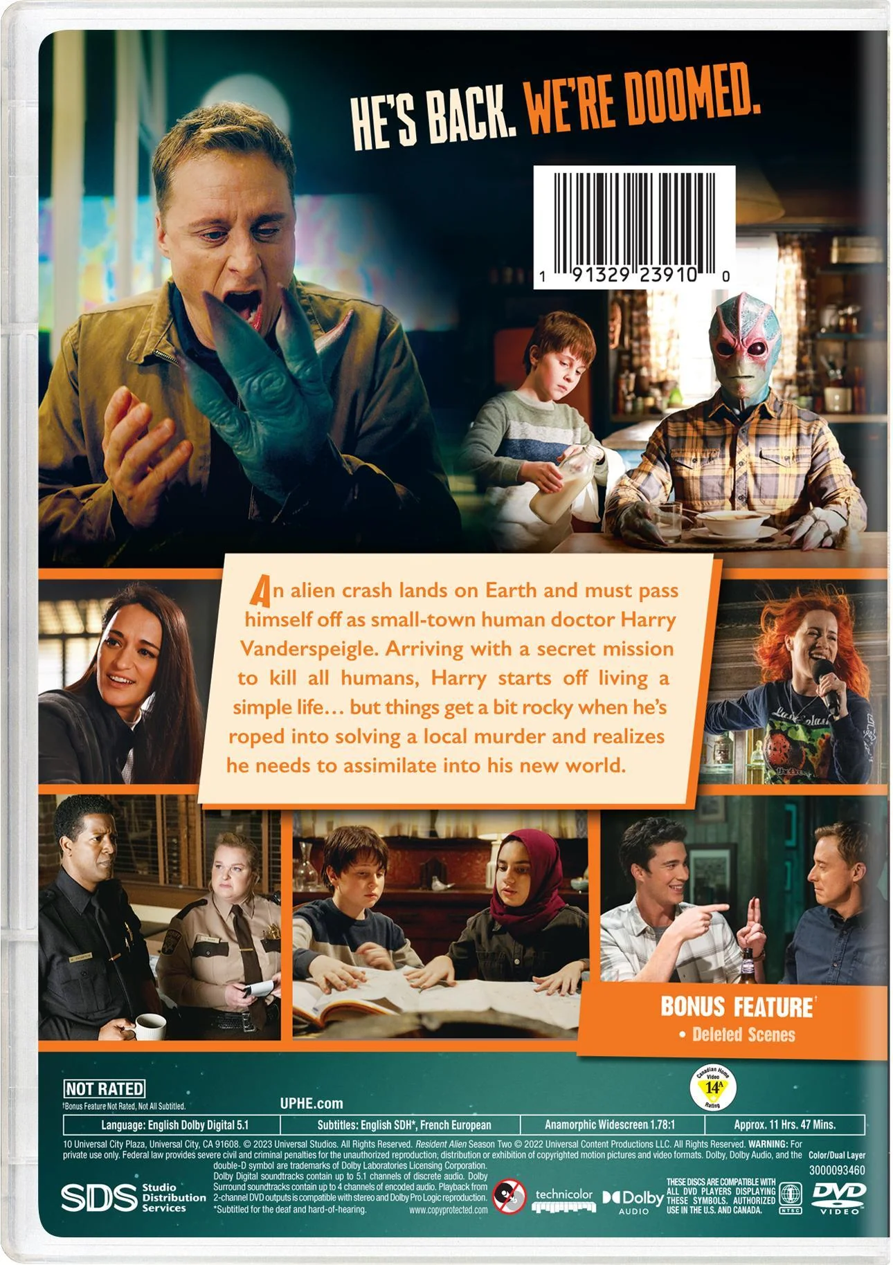 Resident Alien: Season Two (Box Set) [DVD] - Image 3