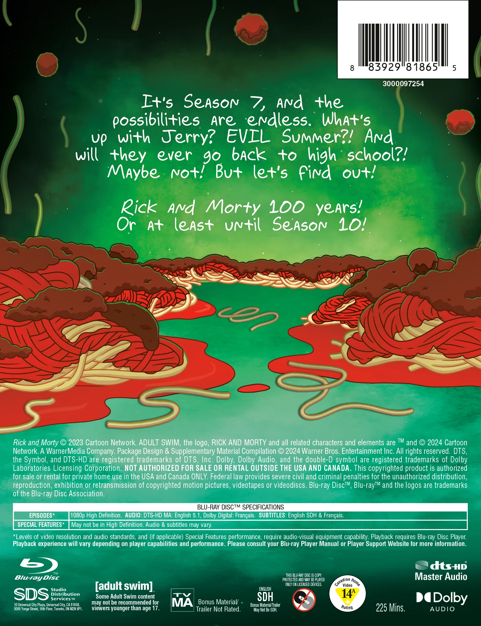 Rick and Morty: The Complete Seventh Season - Steelbook [Blu-ray] - Image 3