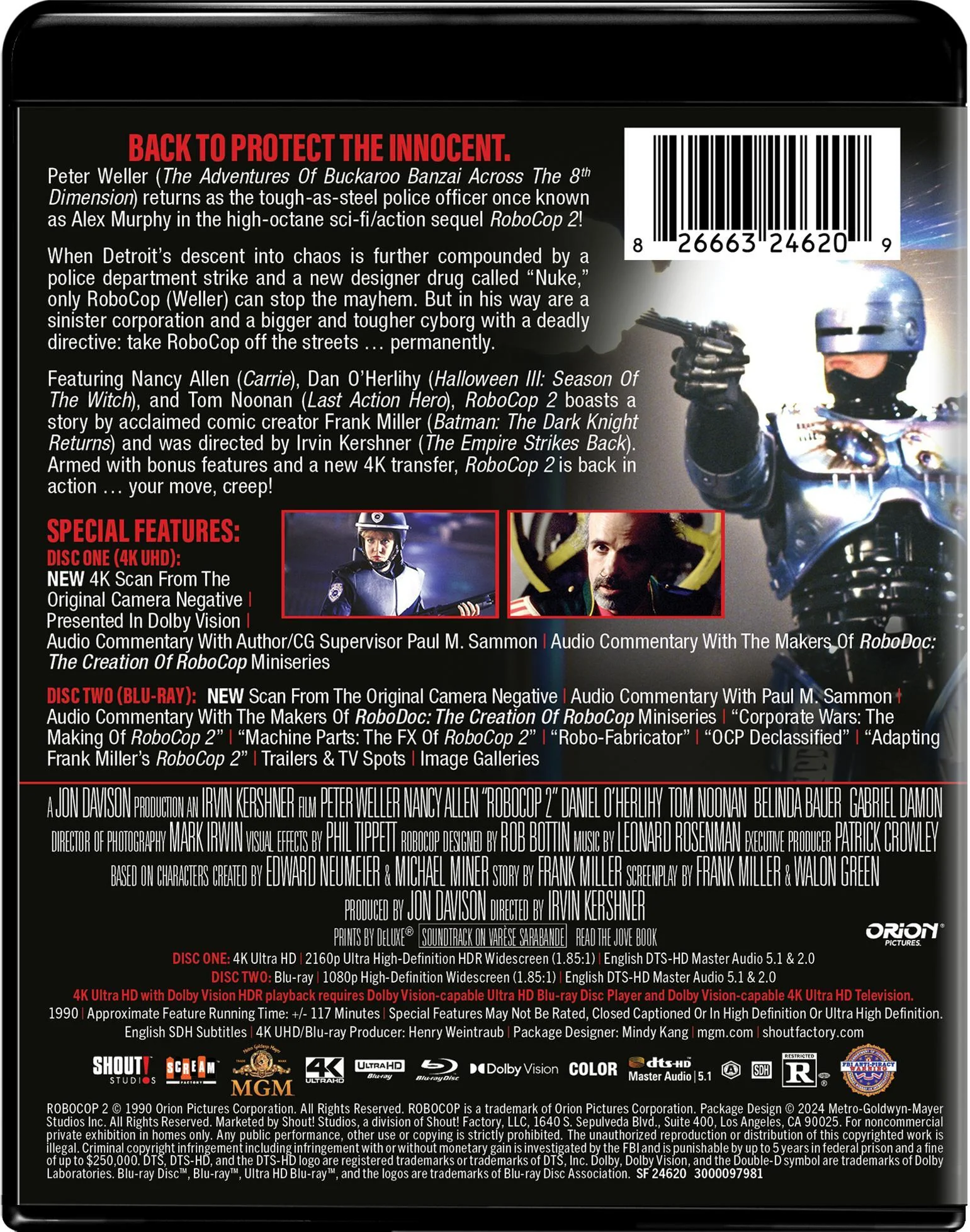 RoboCop 2 [Collector's Edition] [UHD] - Image 3