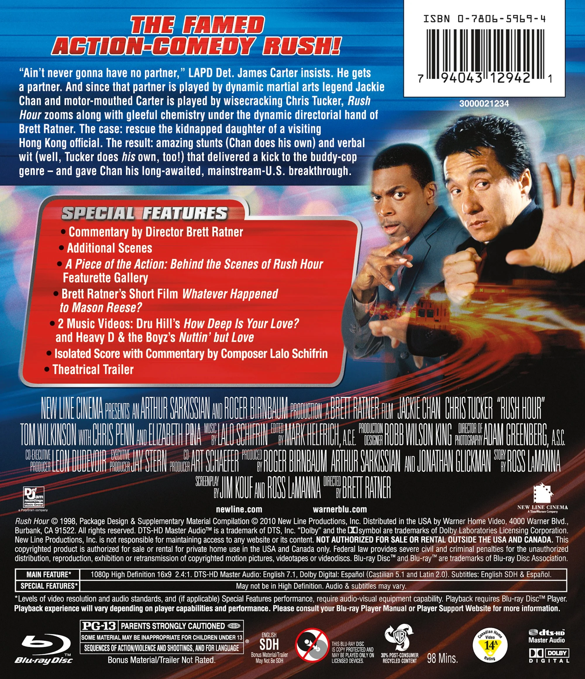 Rush Hour [Blu-Ray] - Image 3
